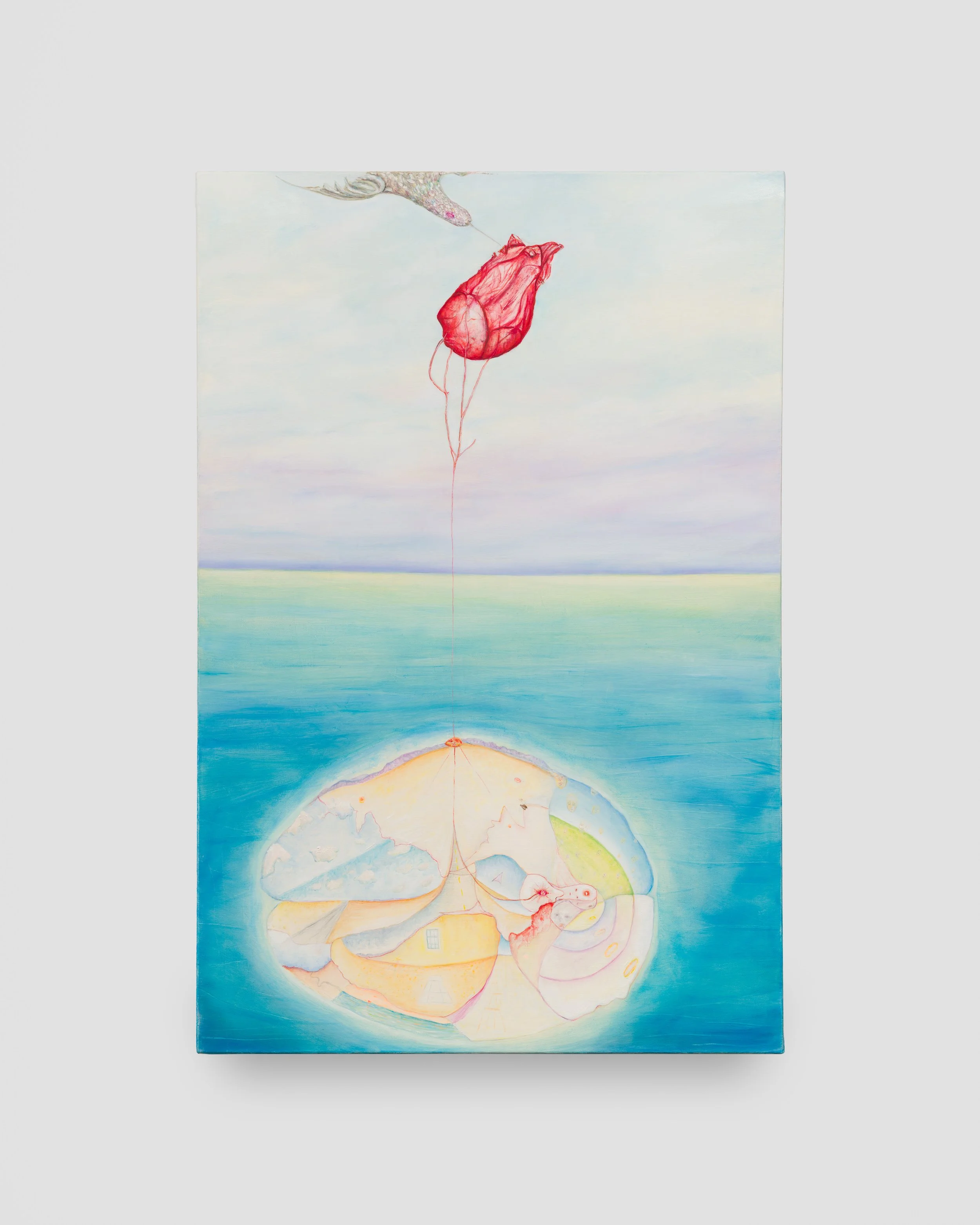   Annabel Osberg    Censorium , 2012  oil on canvas  24x36 inches 