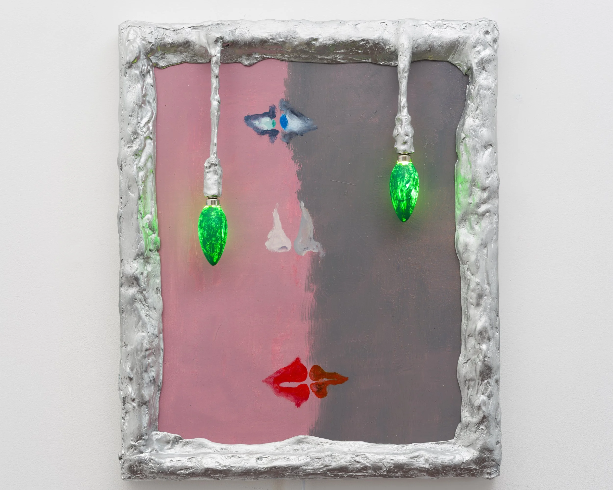  Gerard Brane&nbsp;   Limerence , 09.24.2025  Painting:&nbsp;  Oil on wood panel&nbsp;  20 x 16 inches  Artist-made frame, mixed media  22 x 18 inches 