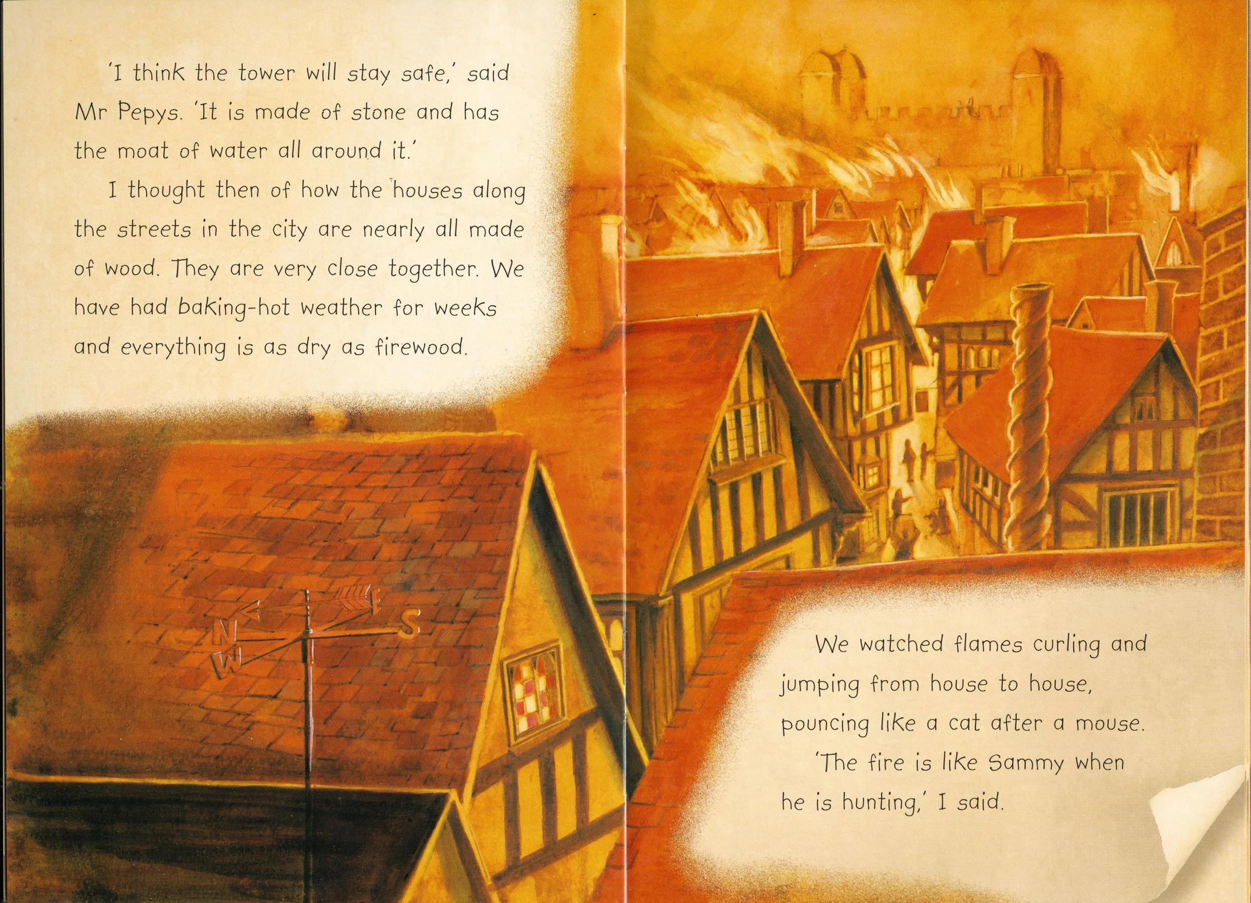 'The Fire Cat' - Published by Egmont