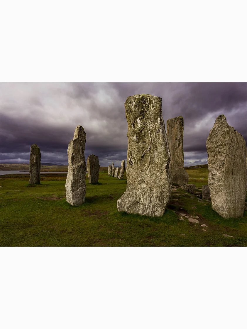 Stormy skys over the Callanish stones 