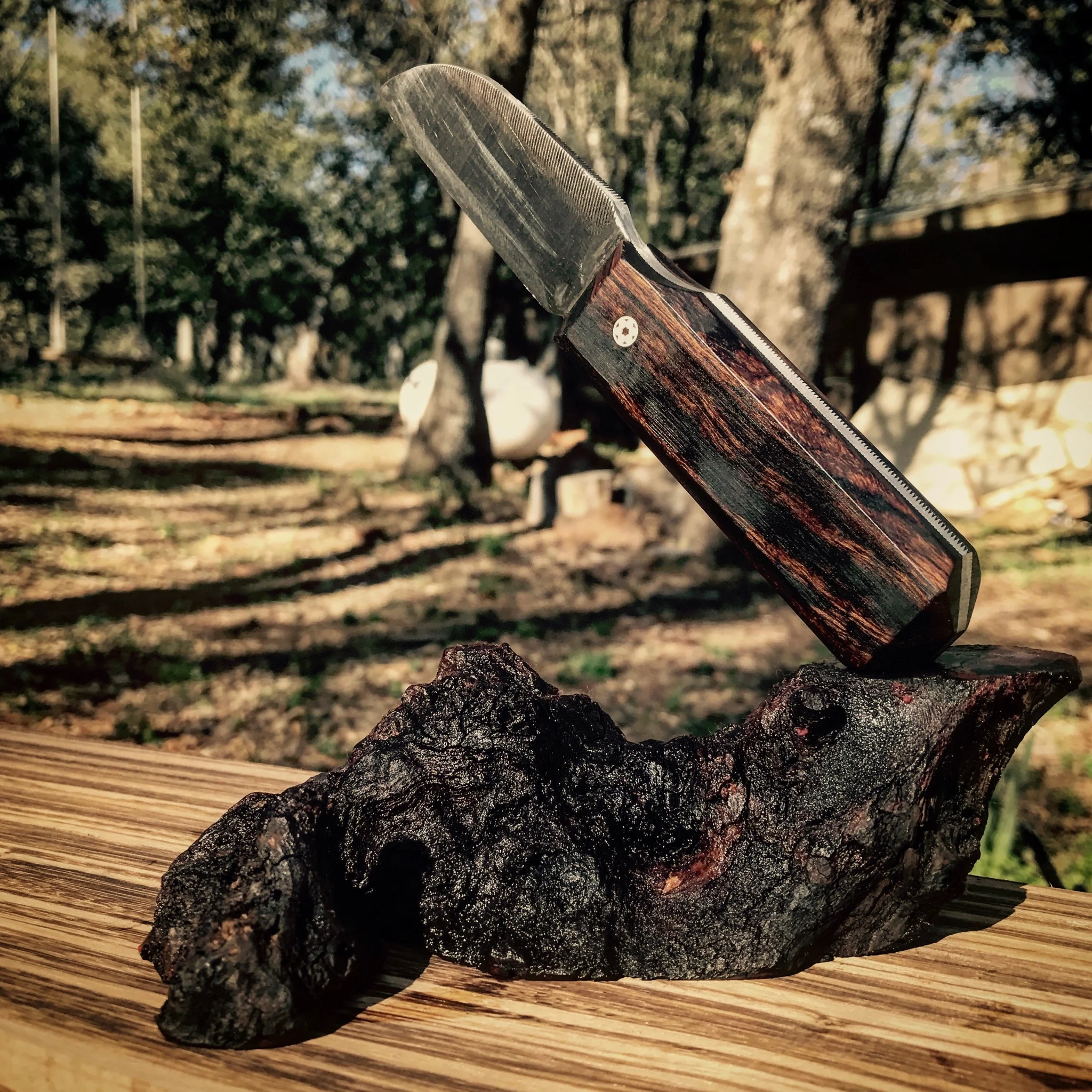 First Knife on stand outside.jpeg