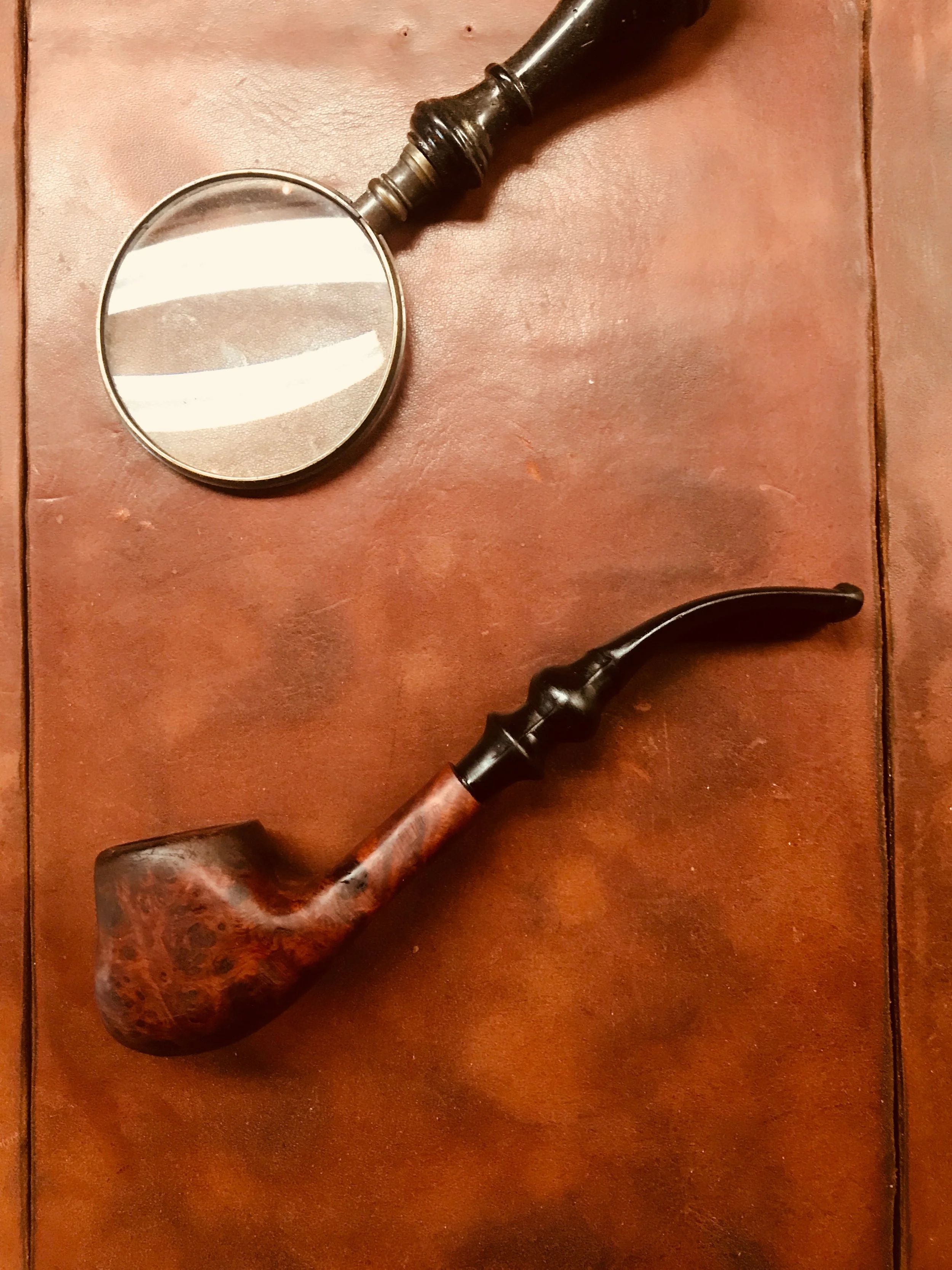 Julian Burl-Wood Tobacco Pipe
