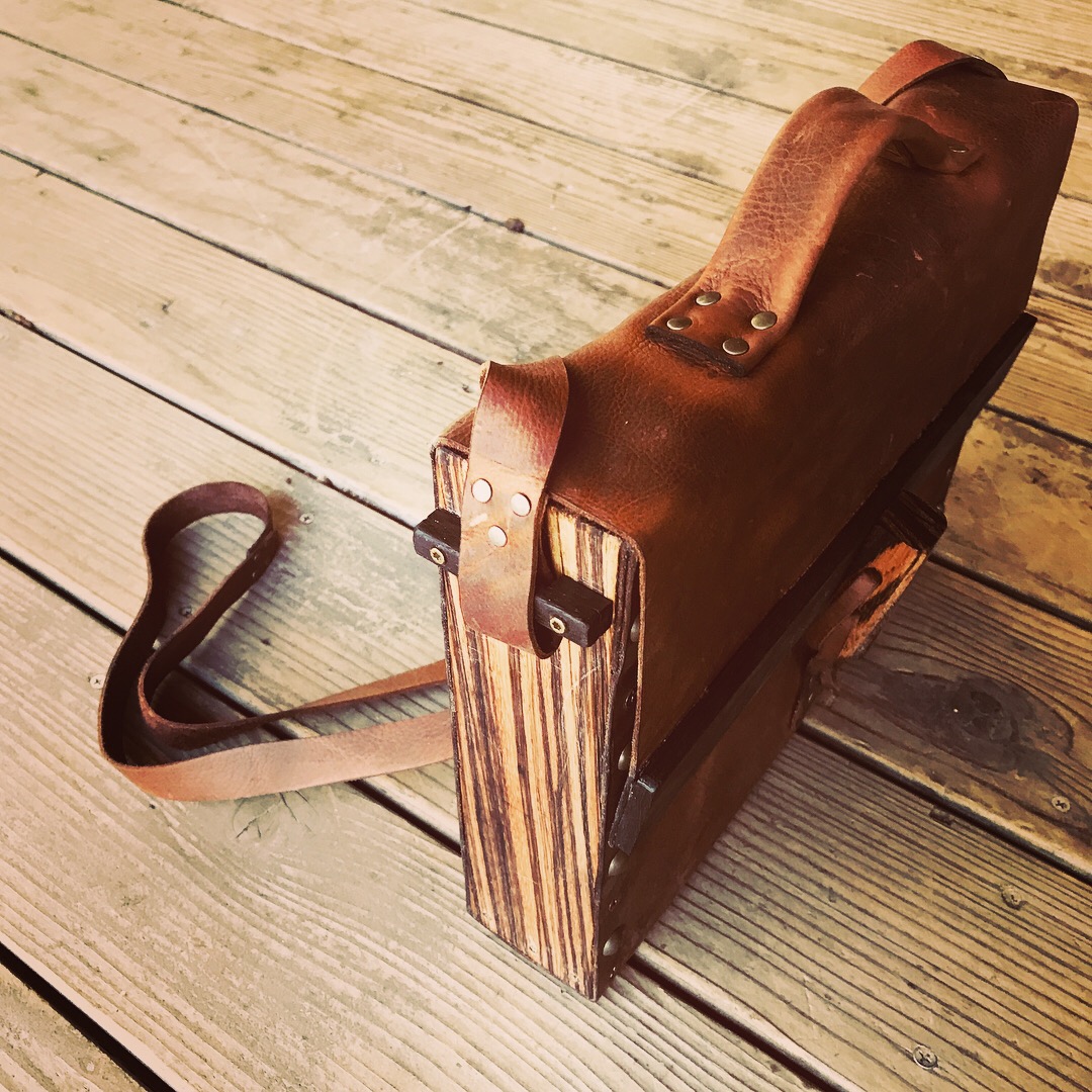 ZebraWood BoxBag