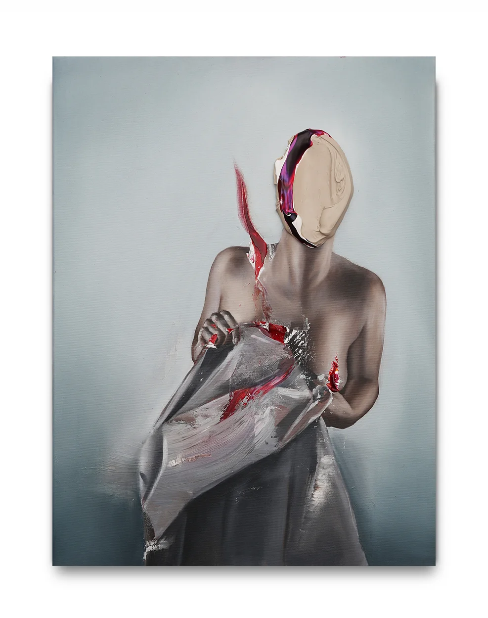 UNTITLED WONDERING IF YES OR NO - 60X80 CM