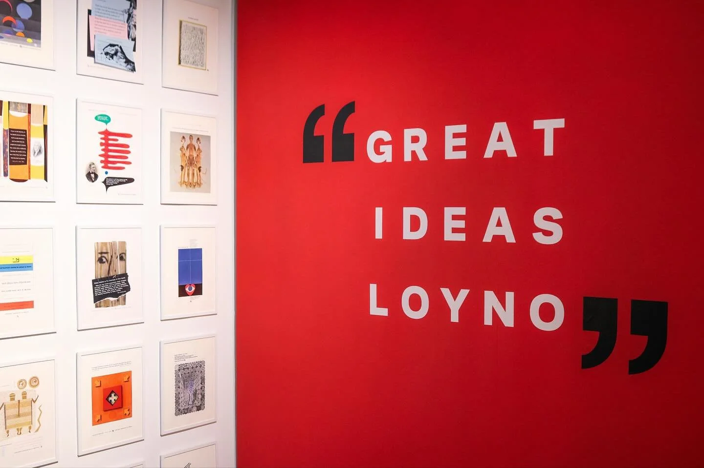 Thursday marked the opening of our incredible Great Ideas of Humanity Exhibition in partnership with @designmuseumchi, hosted in the Diboll Design Center!
Over fifty posters are on display, each showcasing a designer&rsquo;s unique interpretation of 
