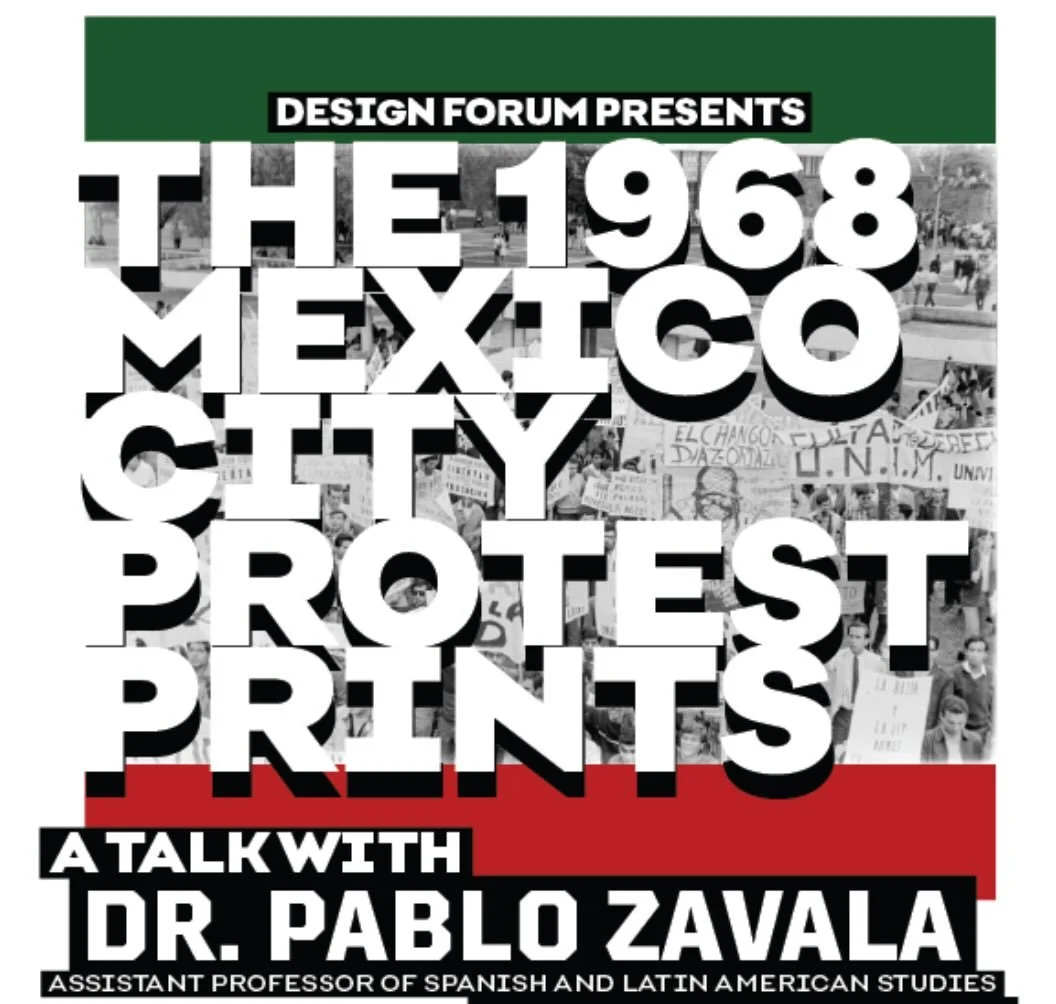 ‼️INTRODUCING A NEW FORUM GUEST‼️
Join us this Wednesday, March 25, 2026 in Nunemaker from 4:55&ndash;6:10 as we welcome Dr. Pablo Zavala to Design Forum as part of the Mark Grote Lecture series. 

In this talk, Dr. Pablo Zavala explains how Mexico C