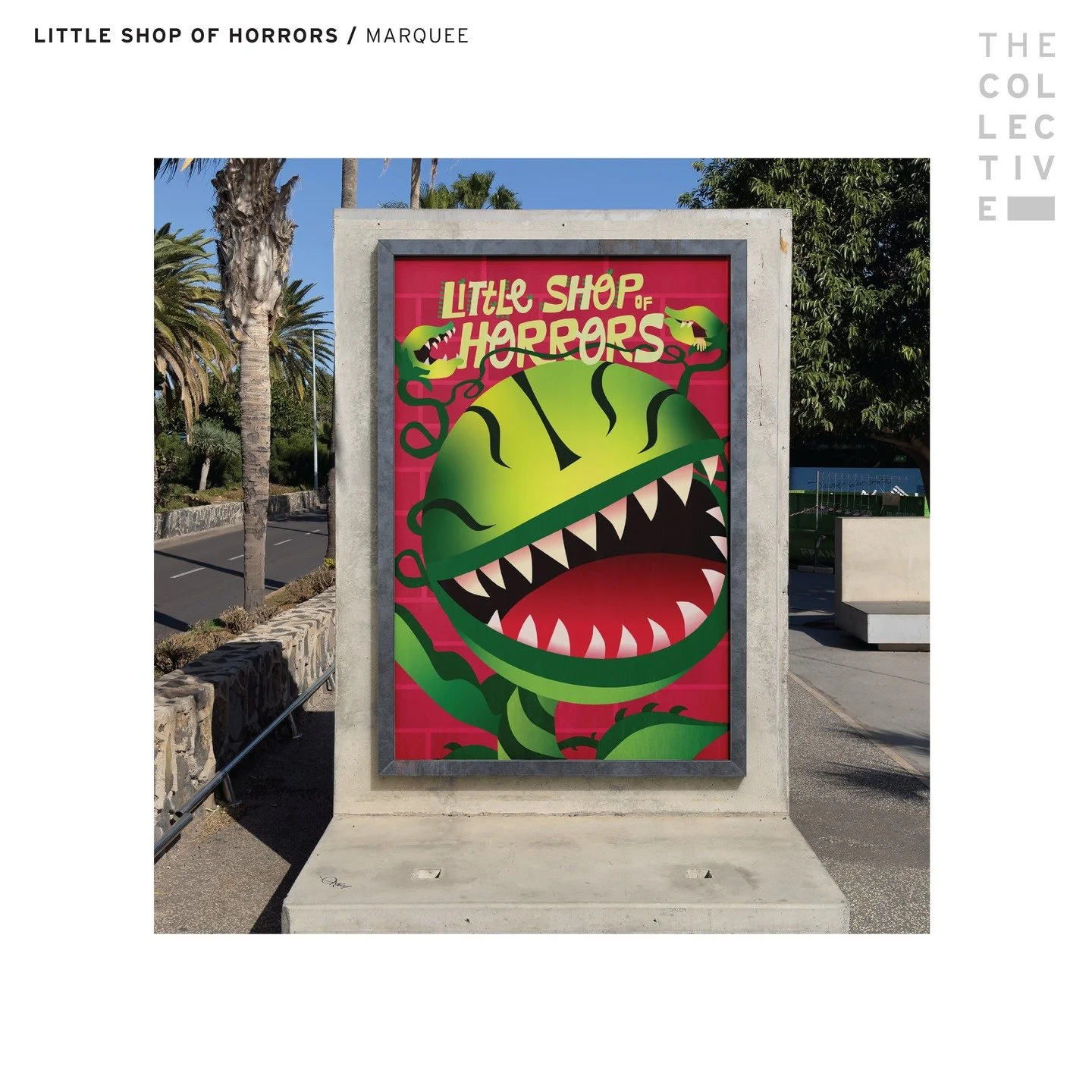 Little Shop of Horrors Campaign by Taylor Falgout

Little Shop of Horrors came to Loyola Theatre Arts and Dance, and the Collective created multiple poster concepts for selection. The chosen design by Falgout leans into the darker side of the story, 