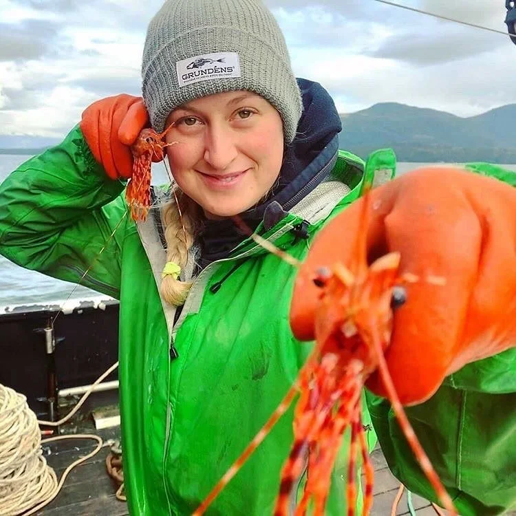 Today's #hersalso inspiration is @crabpotclaira! Claira has been commercial fishing since 2003, when she started walking the docks in her hometown of Petersburg and began asking about jobs. She's hardly stopped since 2003. In the fall or winter find 