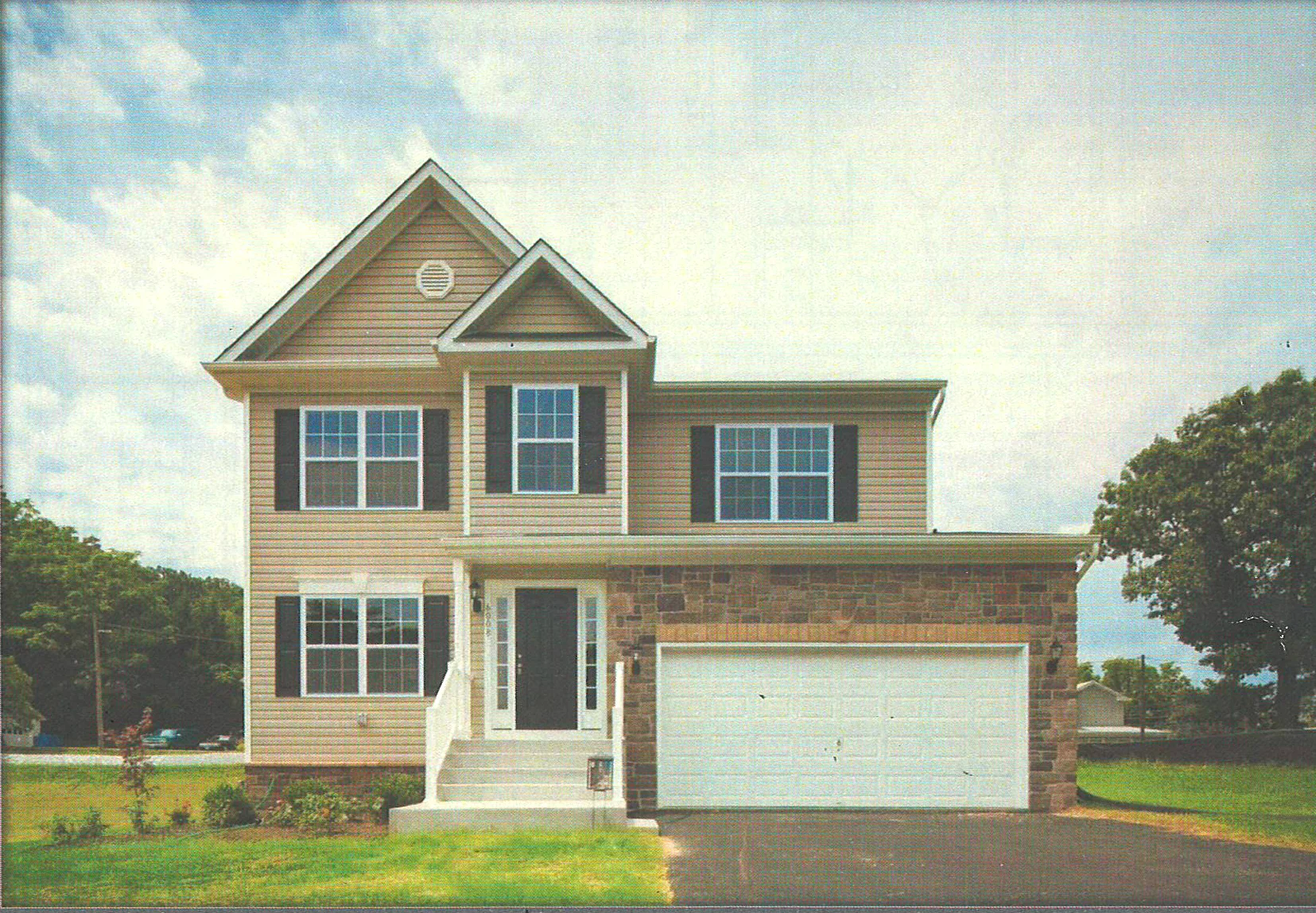 This Harmony Builders Rockburne model is being built by buyer clients represented by Jerry Kline, Realtor, Keller Williams Flagship of Maryland. The new-construction home will be located 10 minutes from quickly growing Fort Meade, Maryland, and should be completed by July.