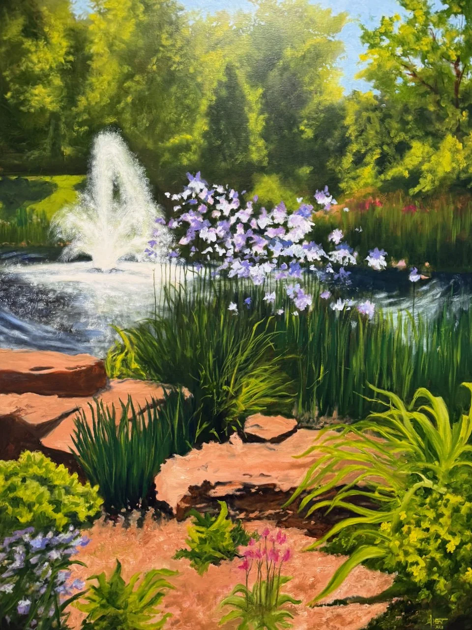 Duncaster Fountain (Spring)