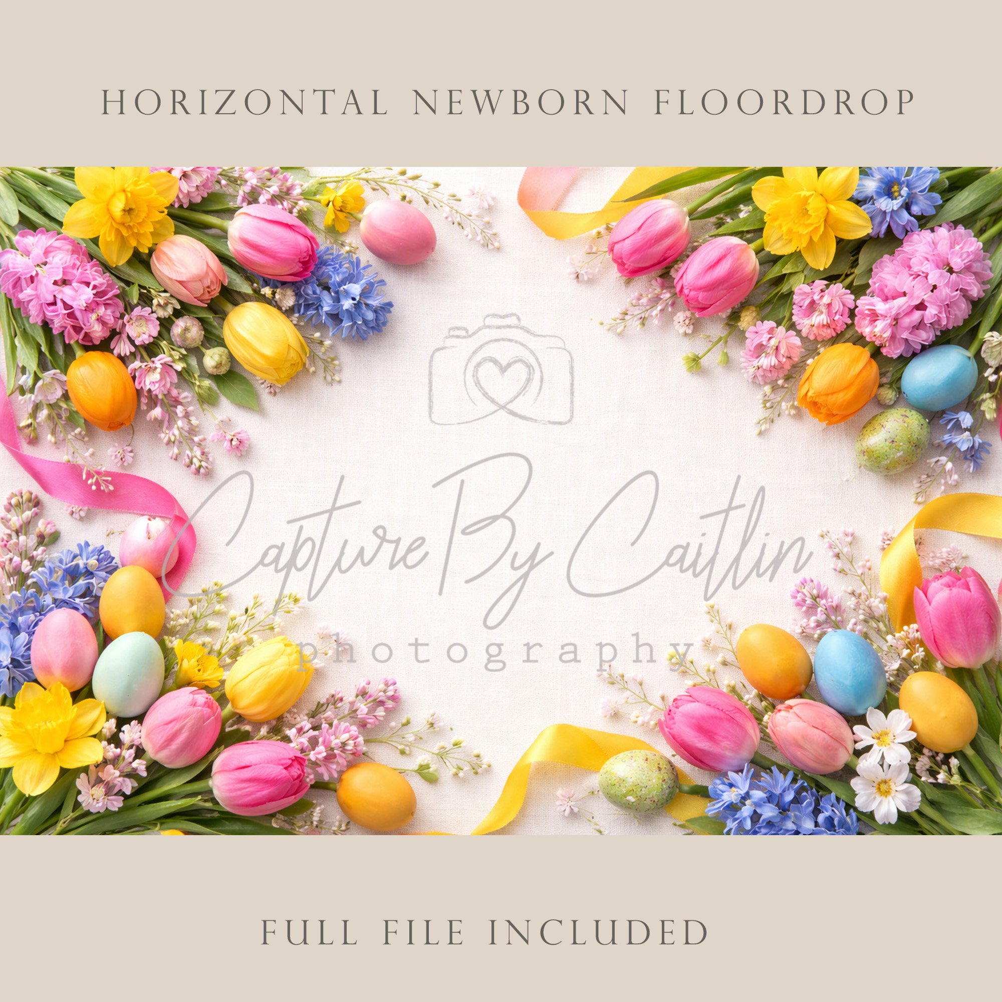 Capture By Caitlin | Easter | Newborn Floor Drop