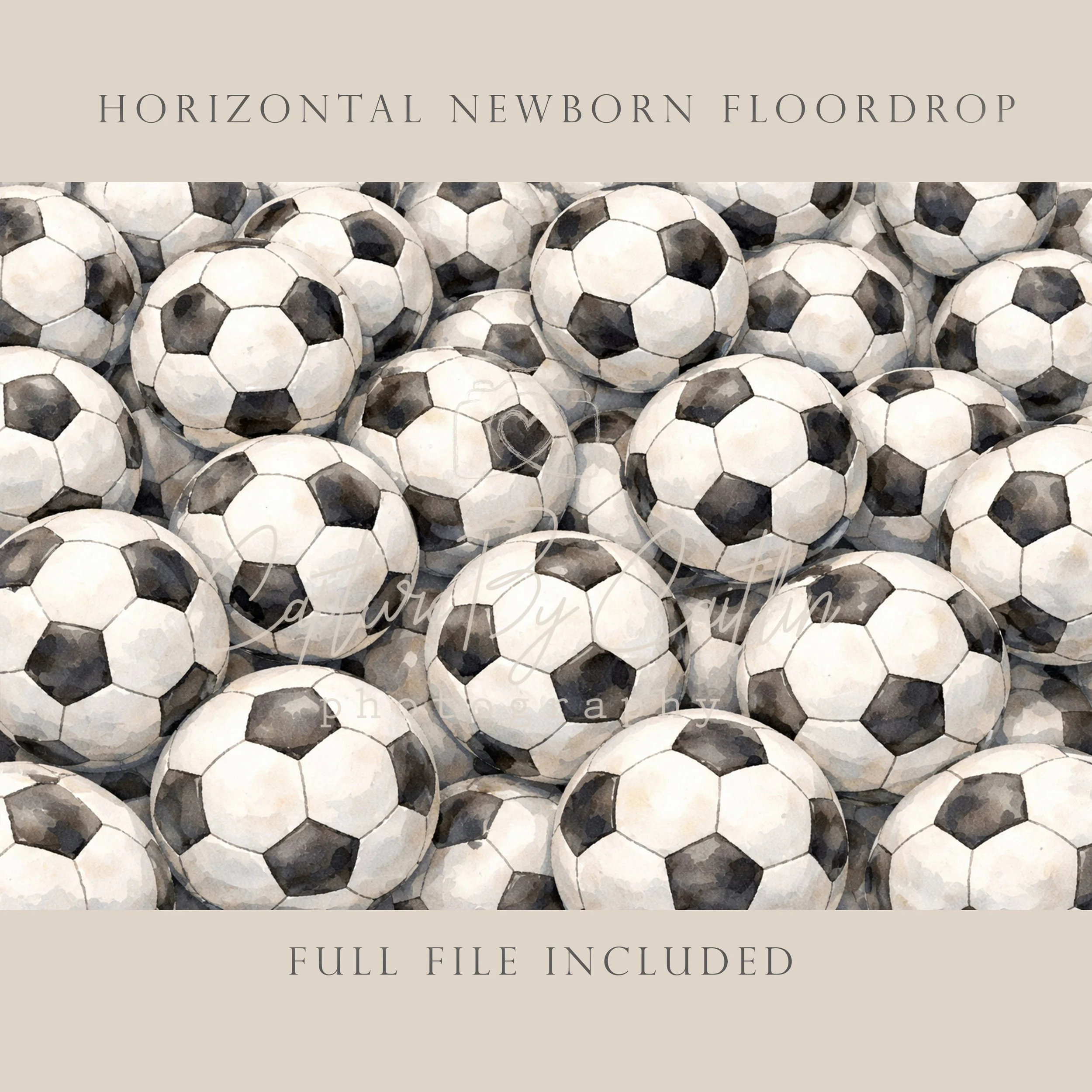 Capture By Caitlin | Soccer | Newborn Floor Drop