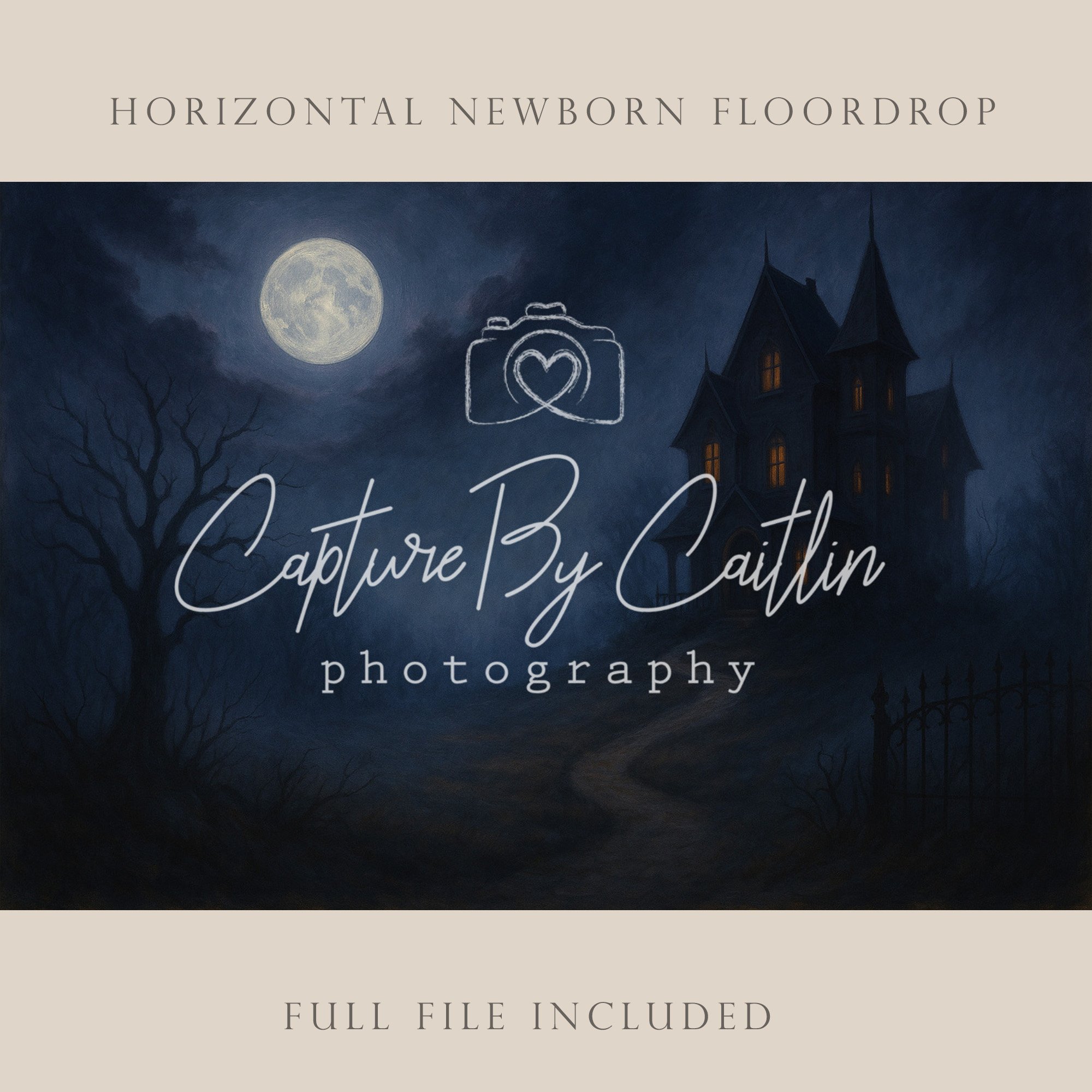 Capture By Caitlin | Halloween | Newborn Floor Drop