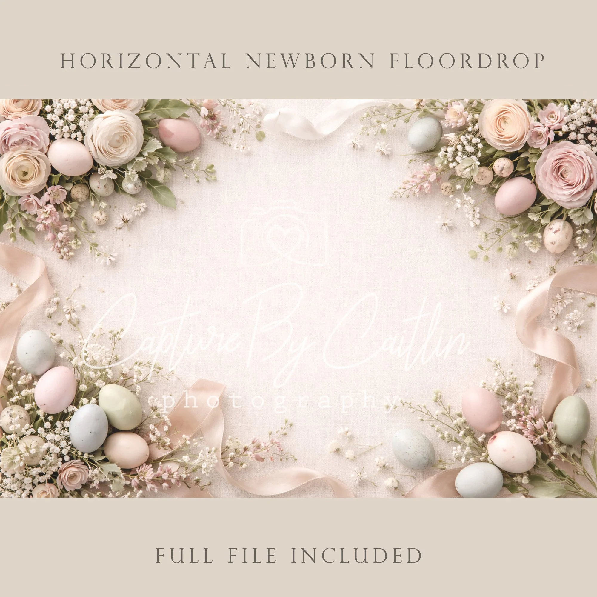 Capture By Caitlin | Easter | Newborn Floor Drop