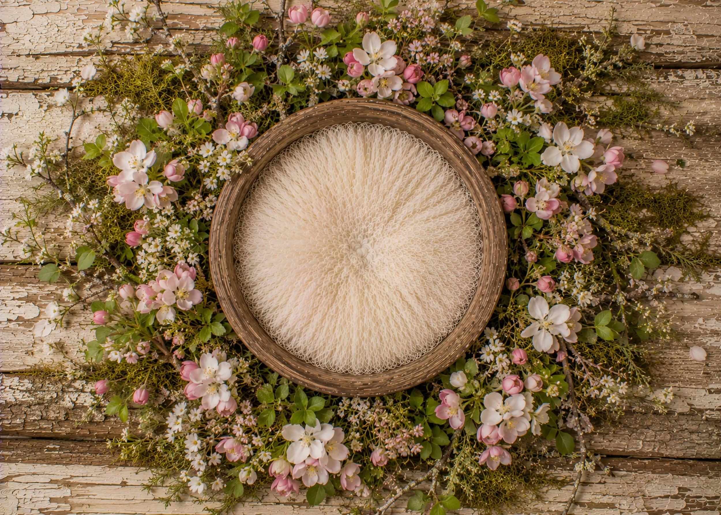 Spring Blossom Basket