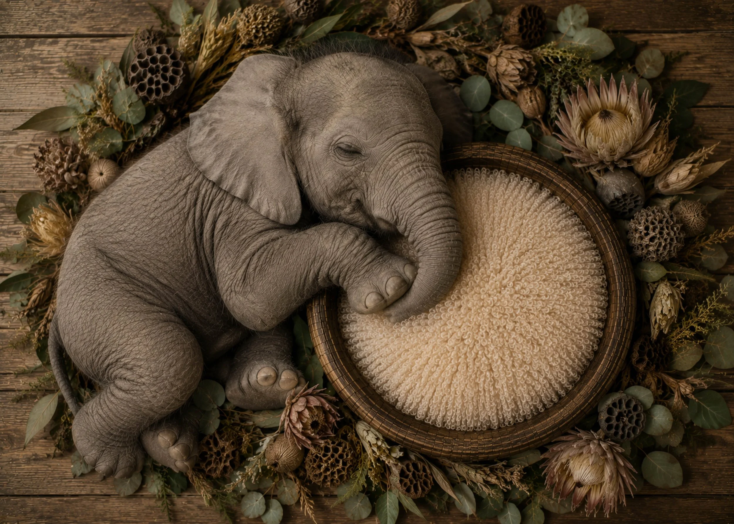 Elephant & Baby