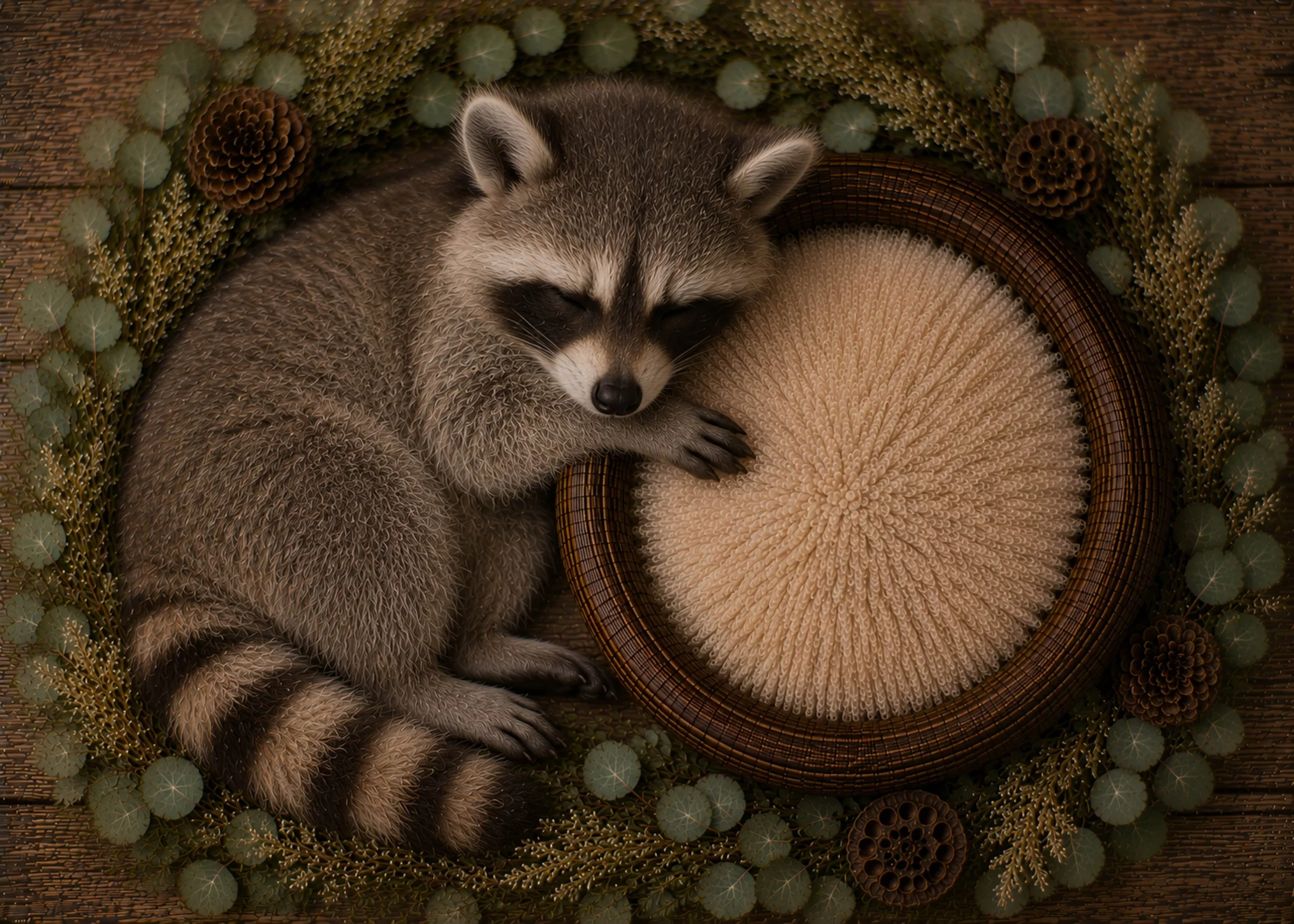 Racoon & Baby