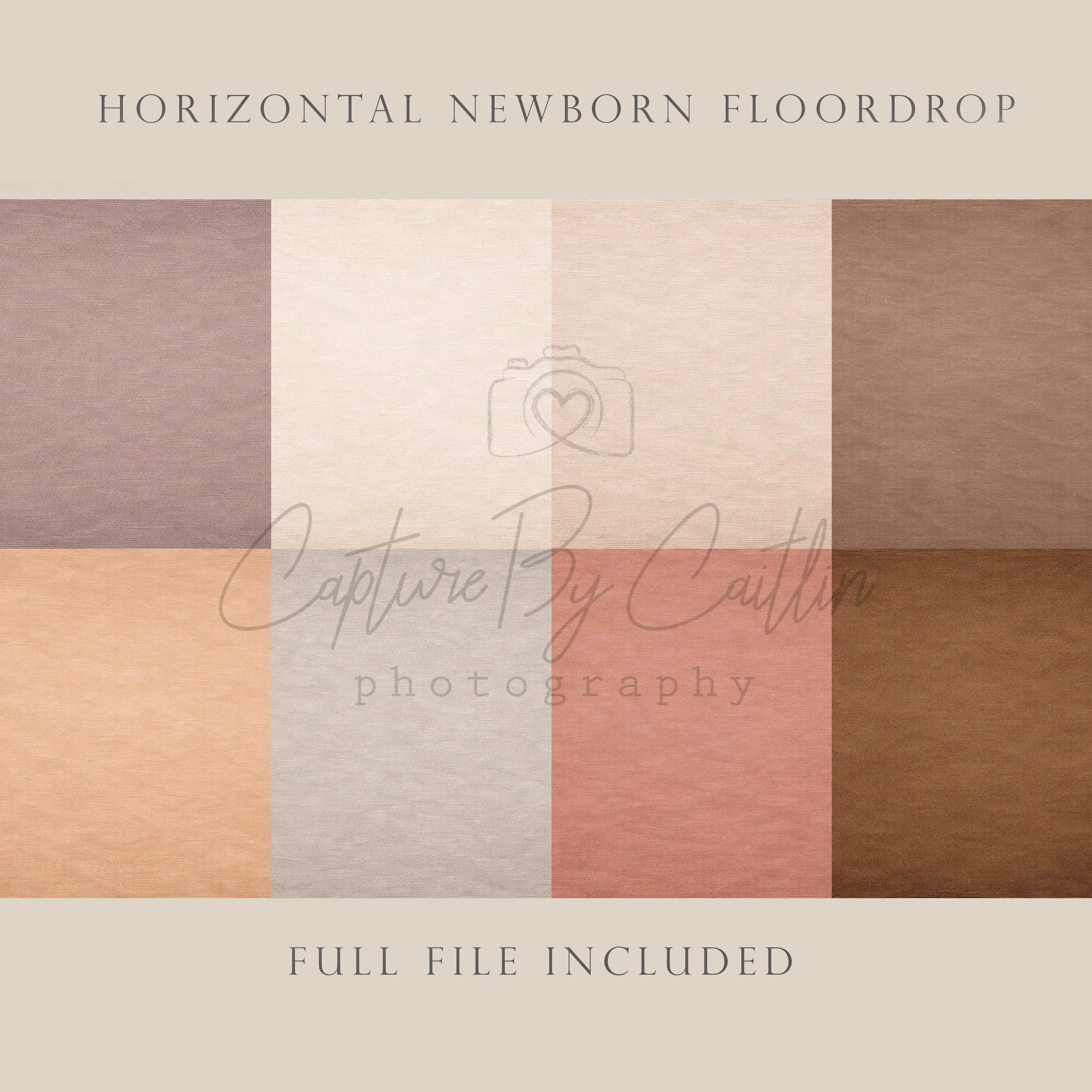 Capture By Caitlin | Neutral Texture Bundle | Newborn Floor Drop