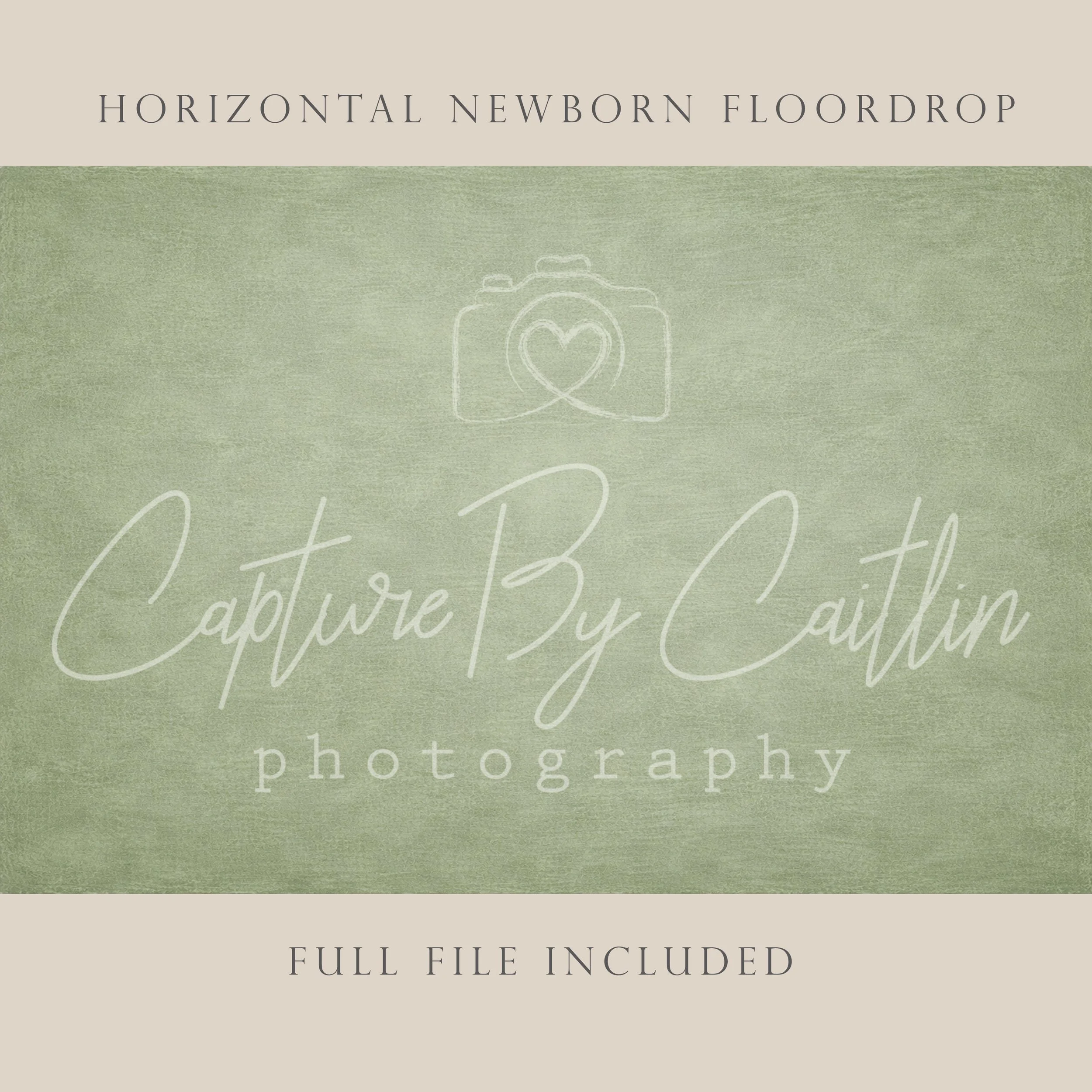 Capture By Caitlin | Sage | Newborn Floor Drop