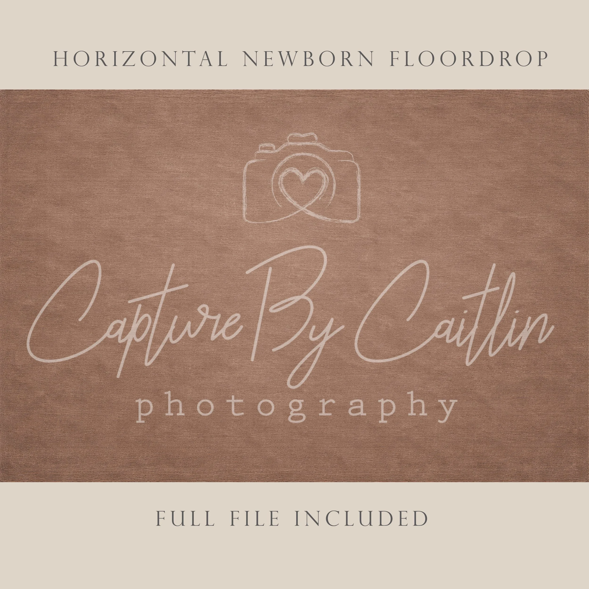 Capture By Caitlin | Brick | Newborn Floor Drop