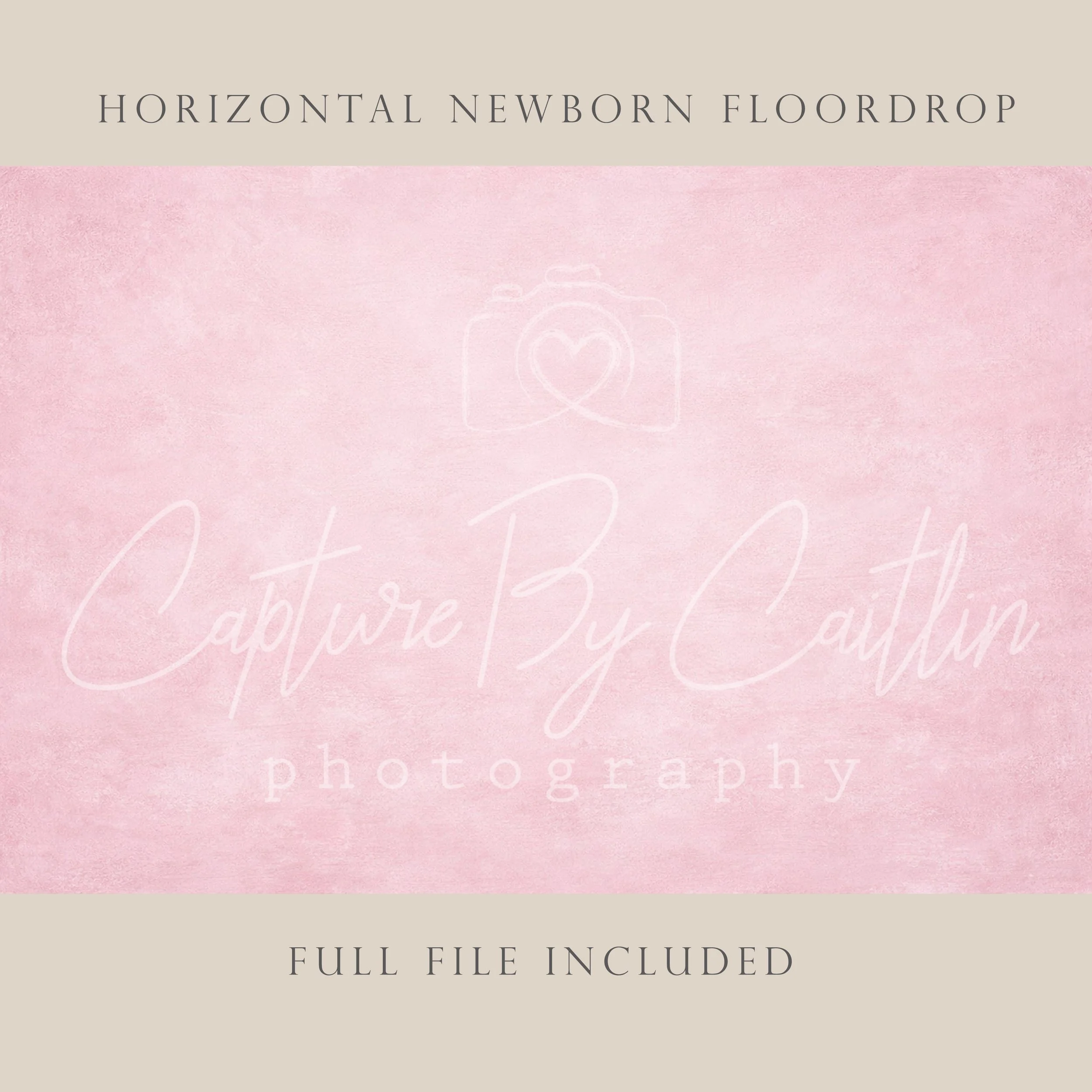 Capture By Caitlin | Bubblegum | Newborn Floor Drop