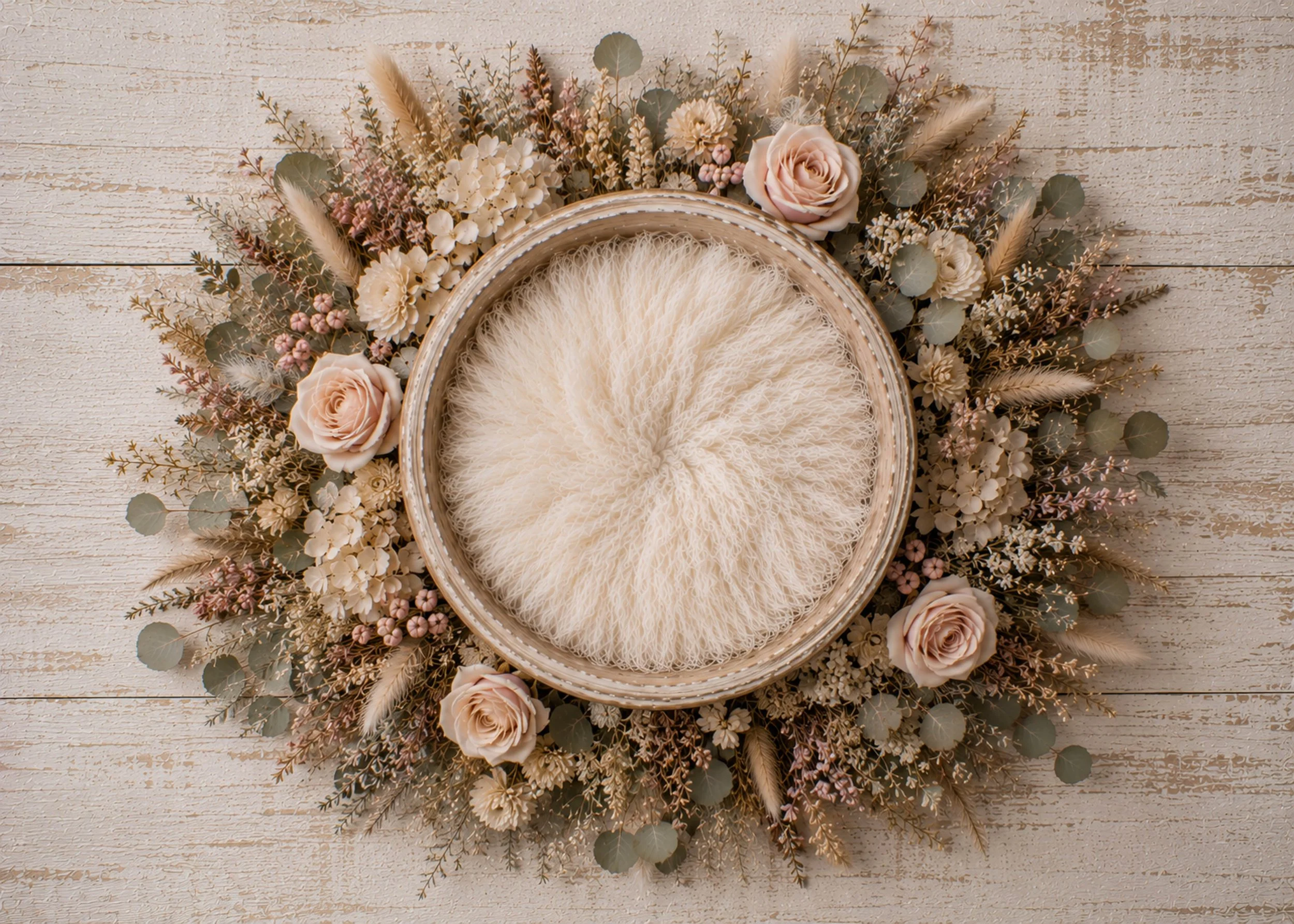 Blush Floral Nest