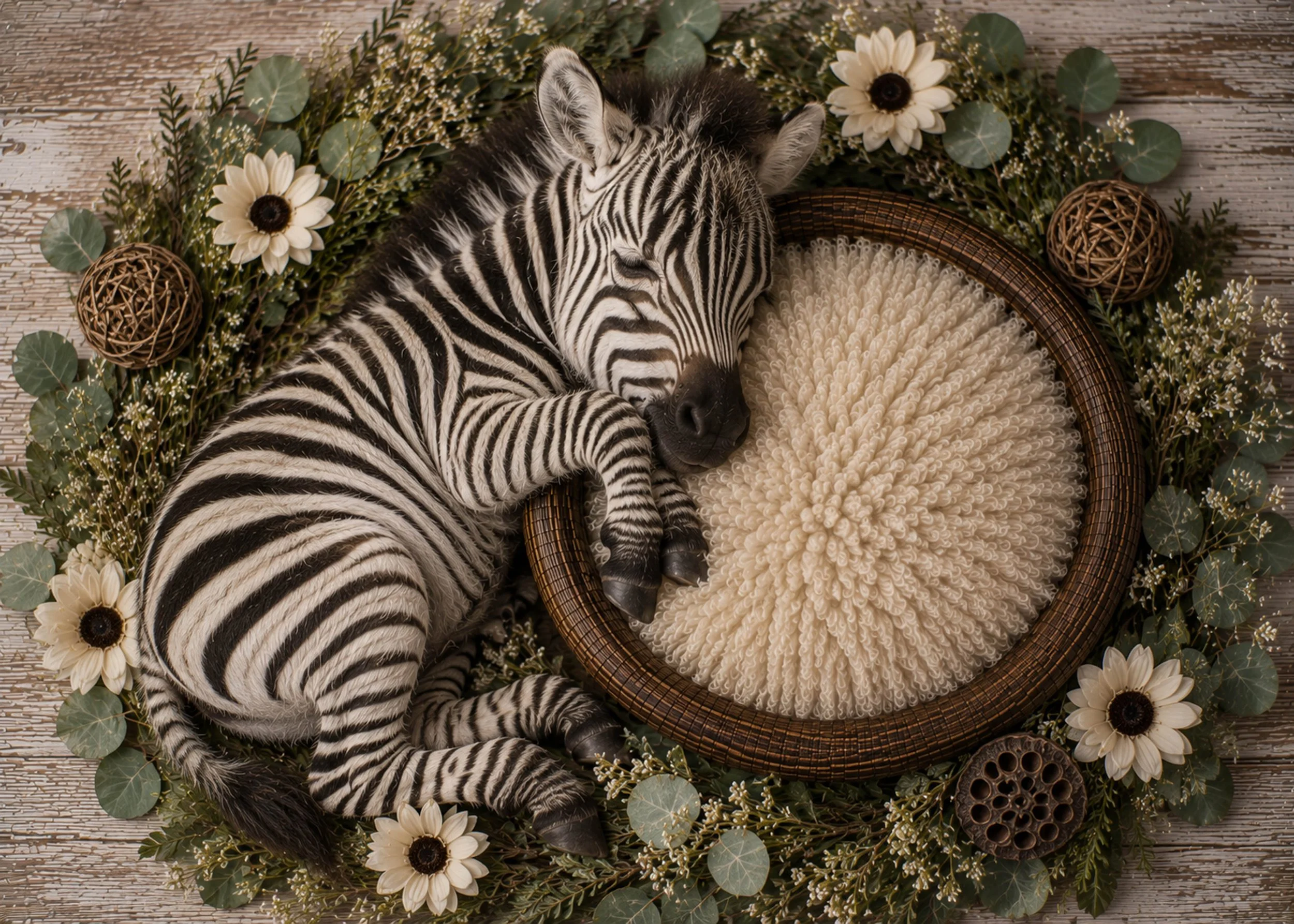 Zebra & Baby