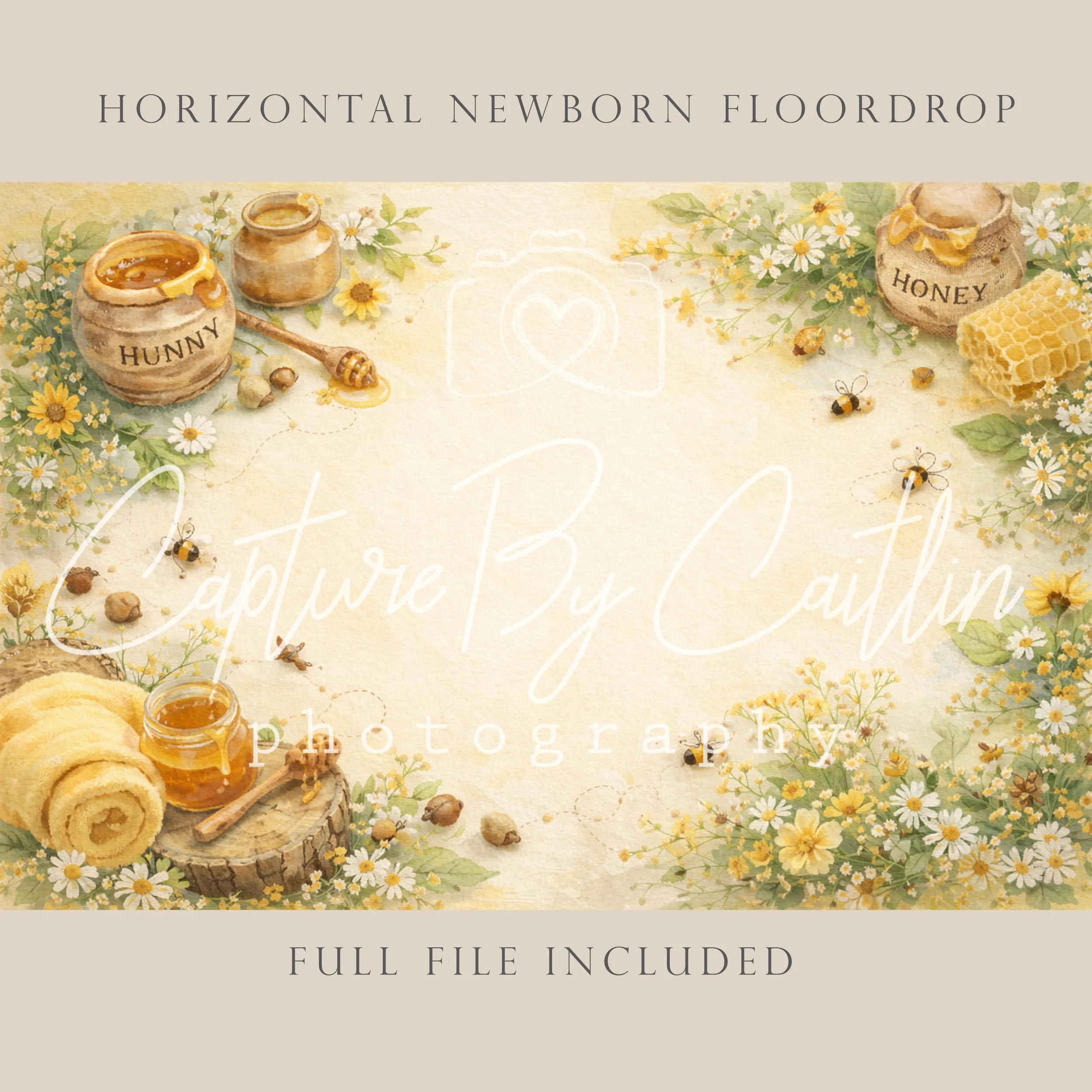 Capture By Caitlin | Honeypot | Newborn Floor Drop
