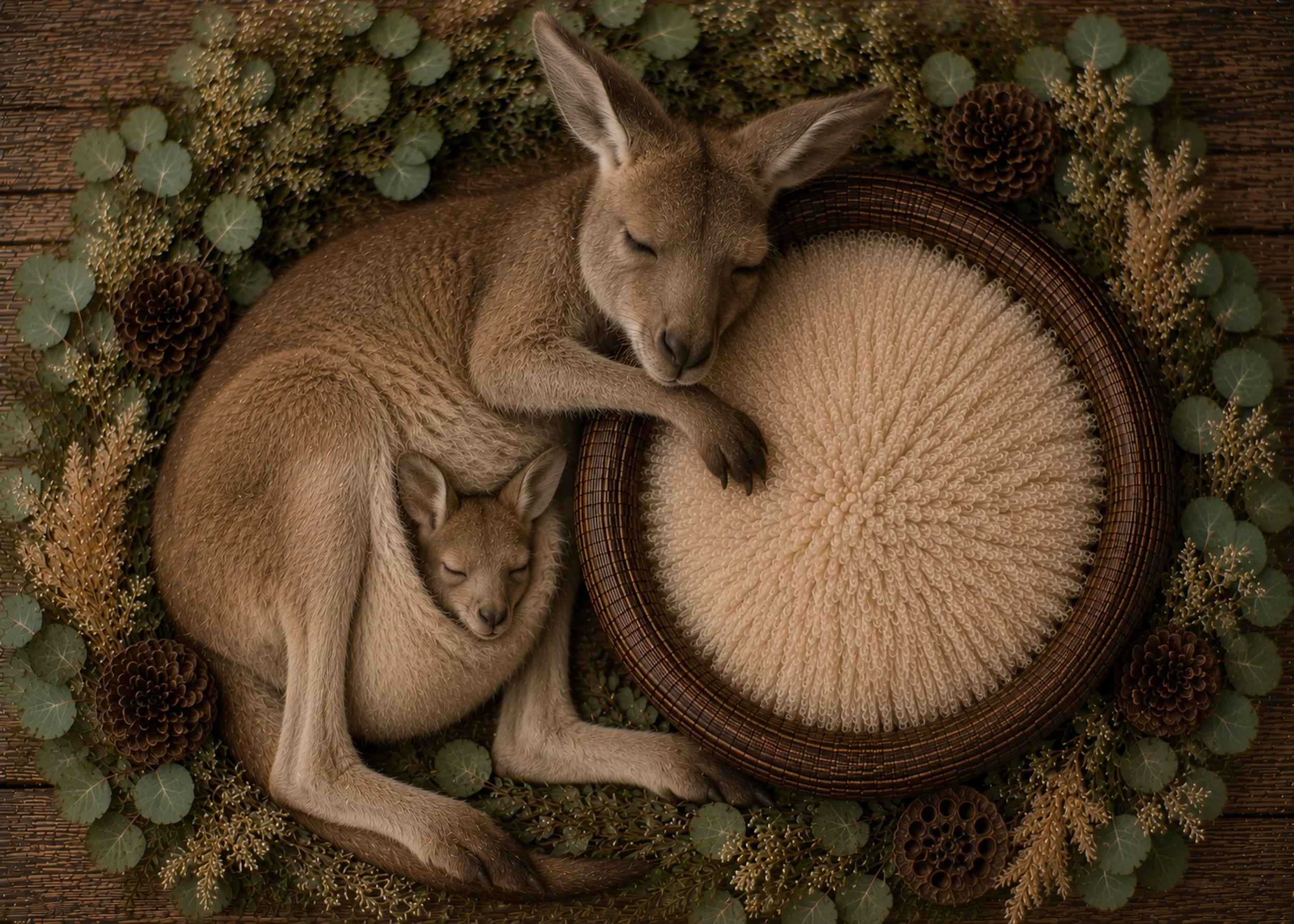 Kangaroo & Baby