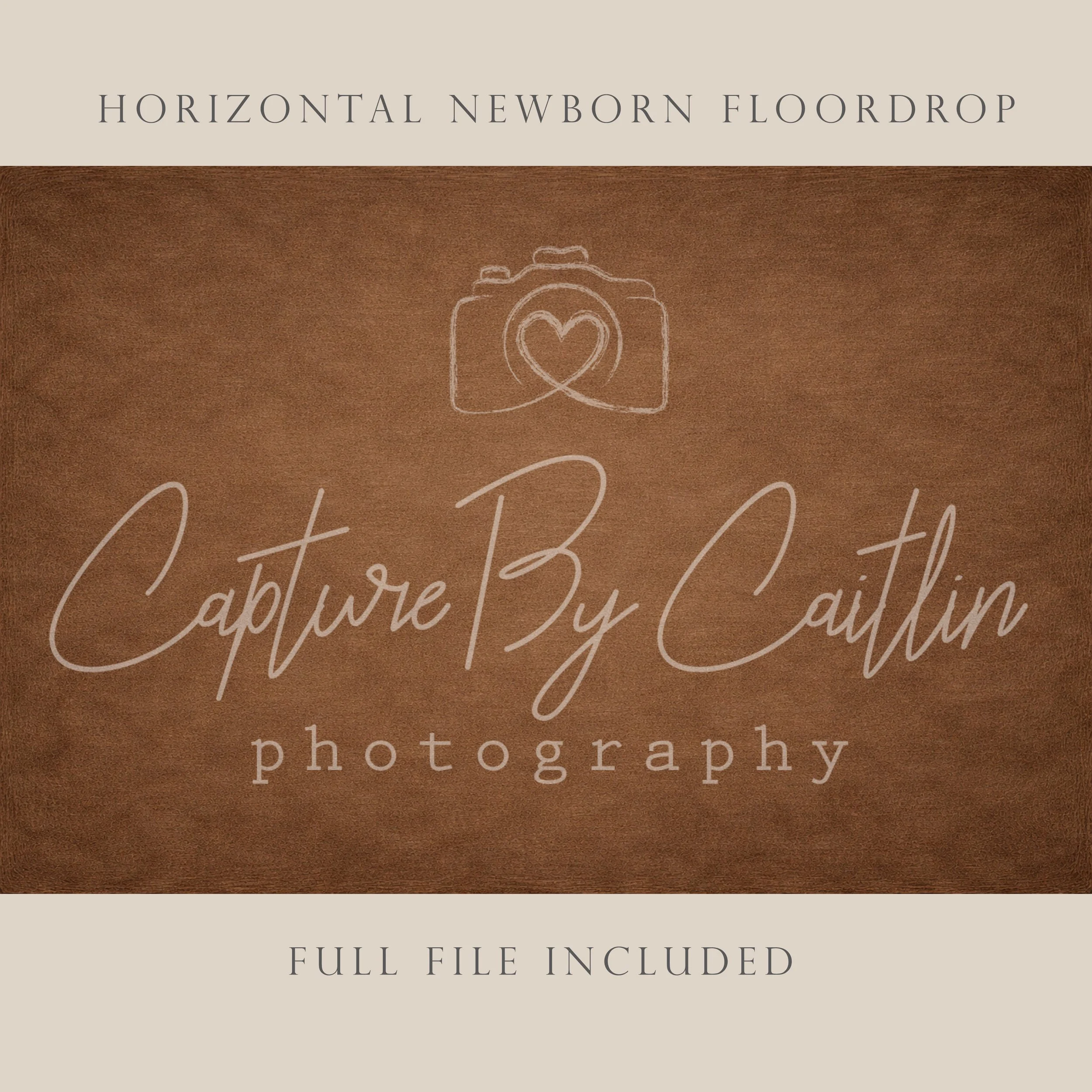 Capture By Caitlin | Terracotta | Newborn Floor Drop