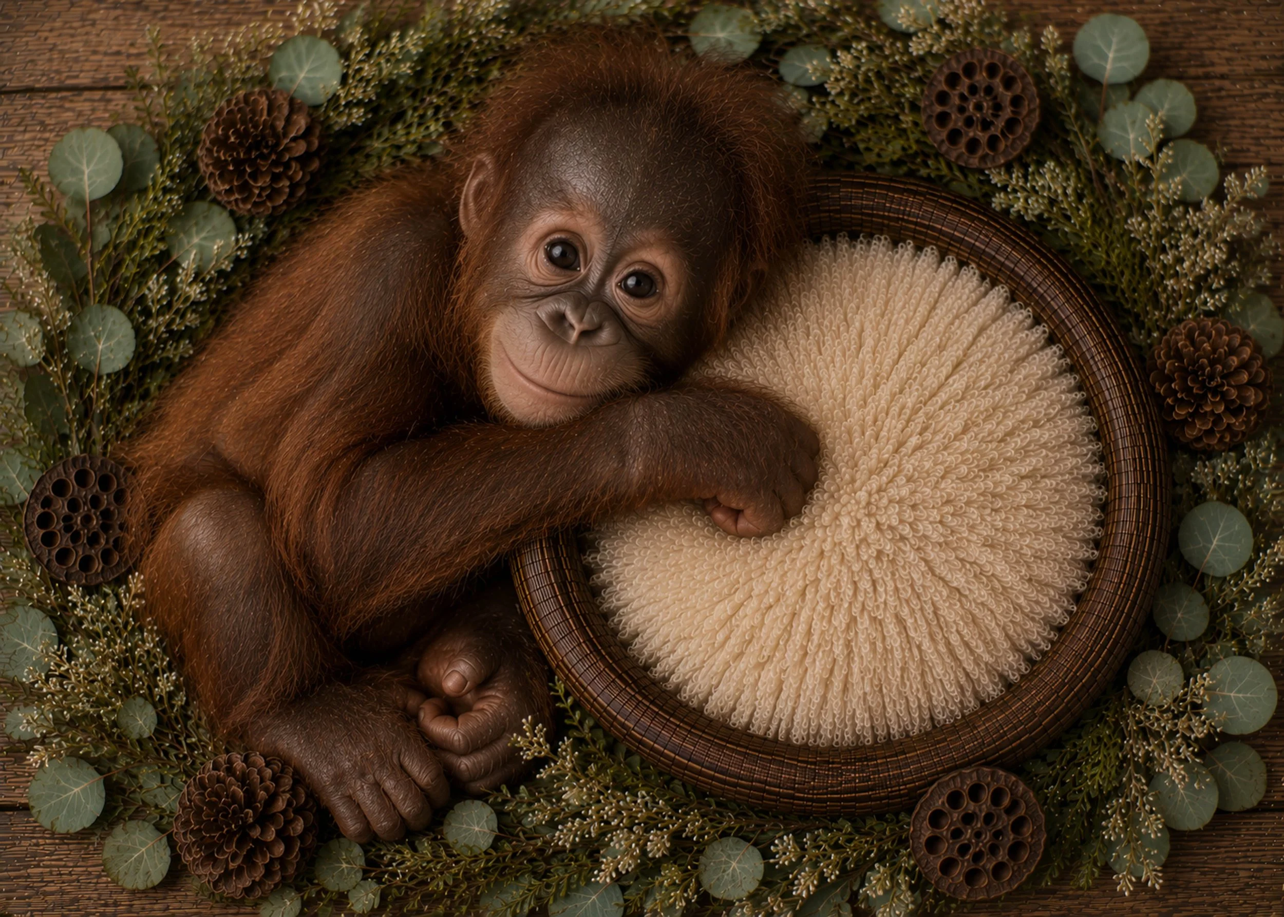 Orangutan & Baby