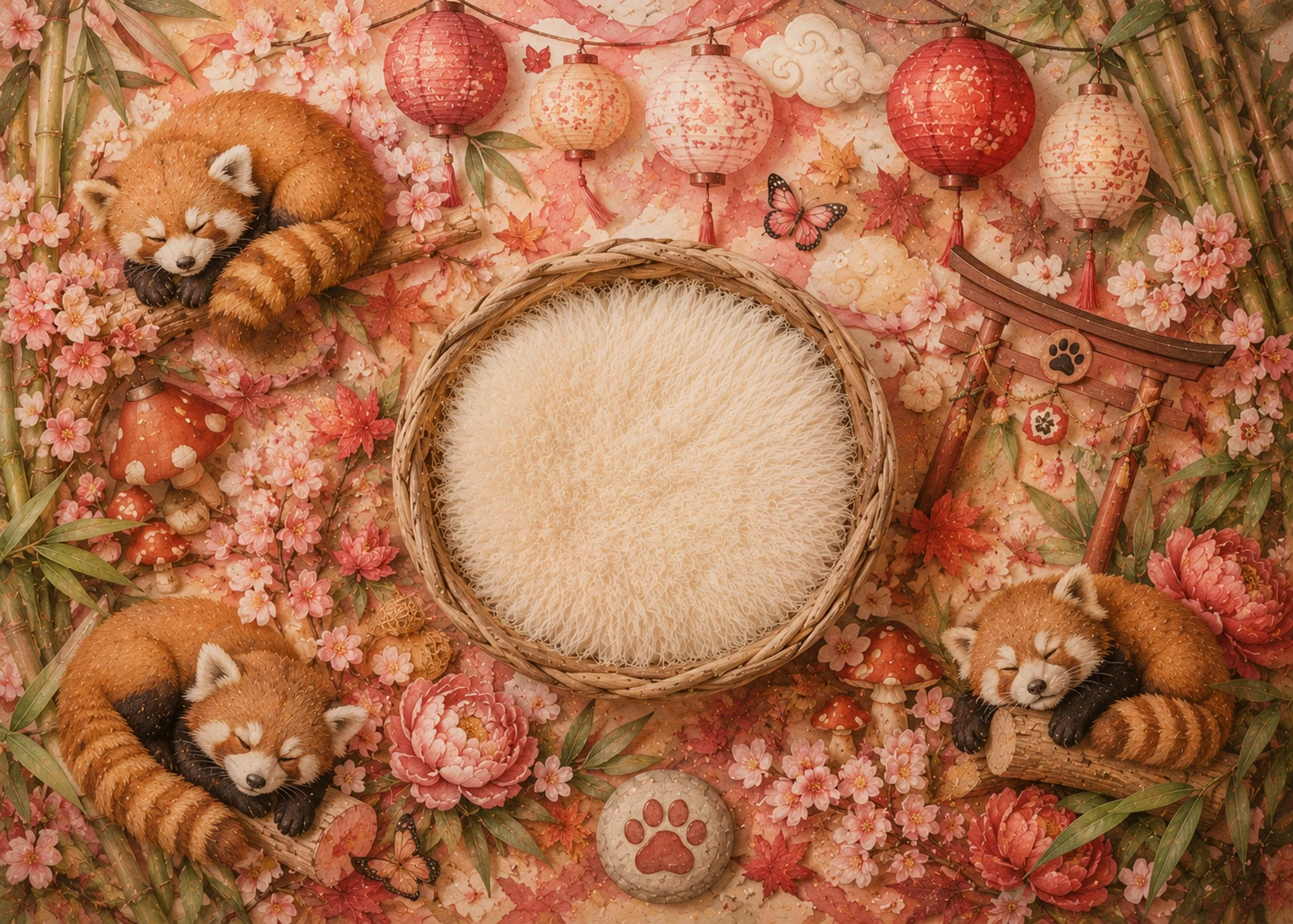 Blossoms & Bamboo Dreams