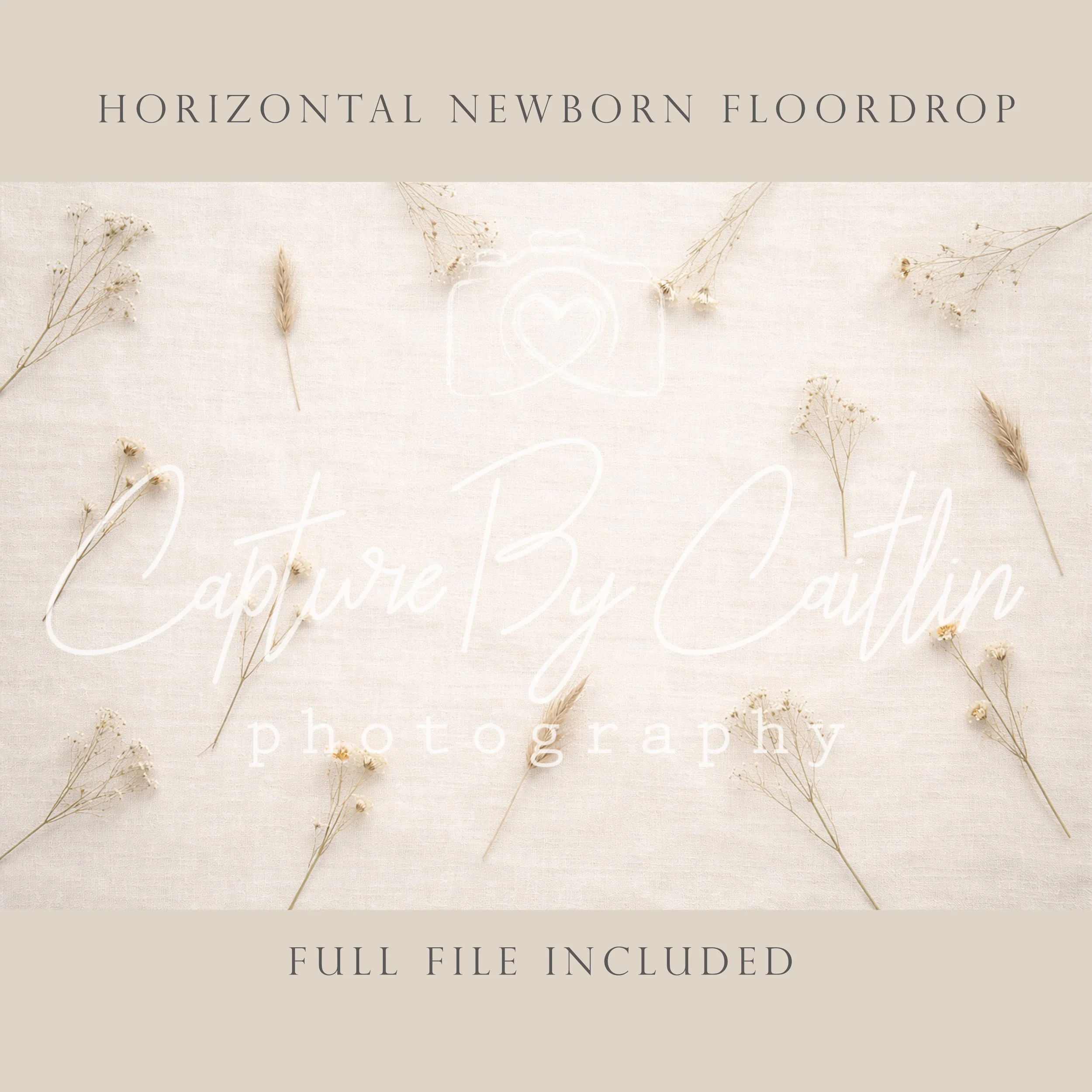 Capture By Caitlin | Wildstems | Newborn Floor Drop