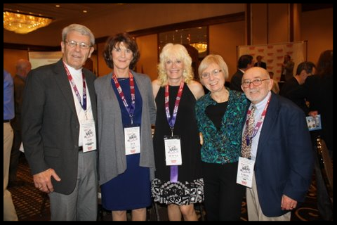 2012 RRCA Convention: Tom & Sue Kramer, Lou & Lynda Molinaro, and Outstanding Large Club Newsletter Award Winner-Donna Graham