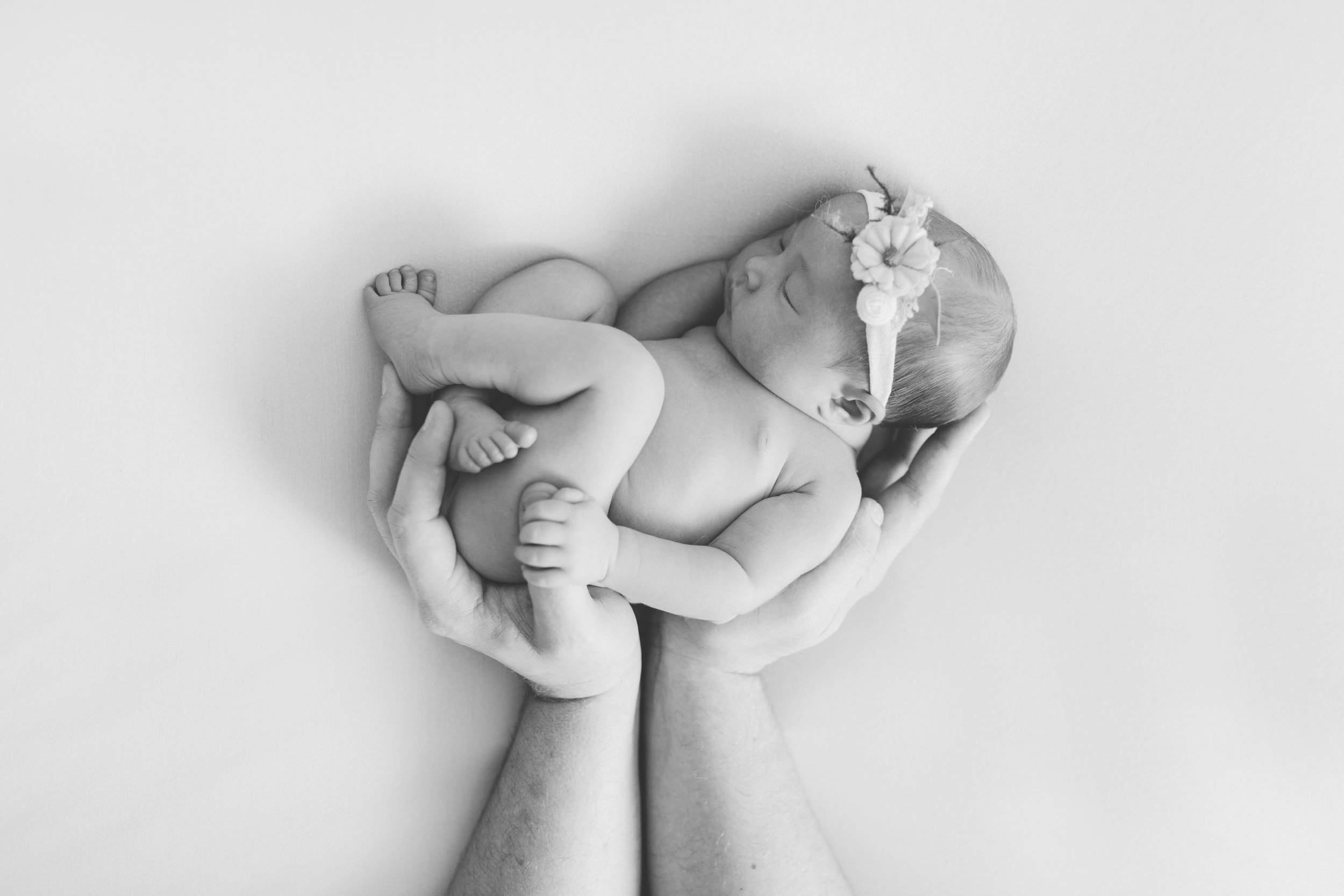 posed studio newborn baby session in cortland oh by newborn photographer christie leigh photo-19.jpg