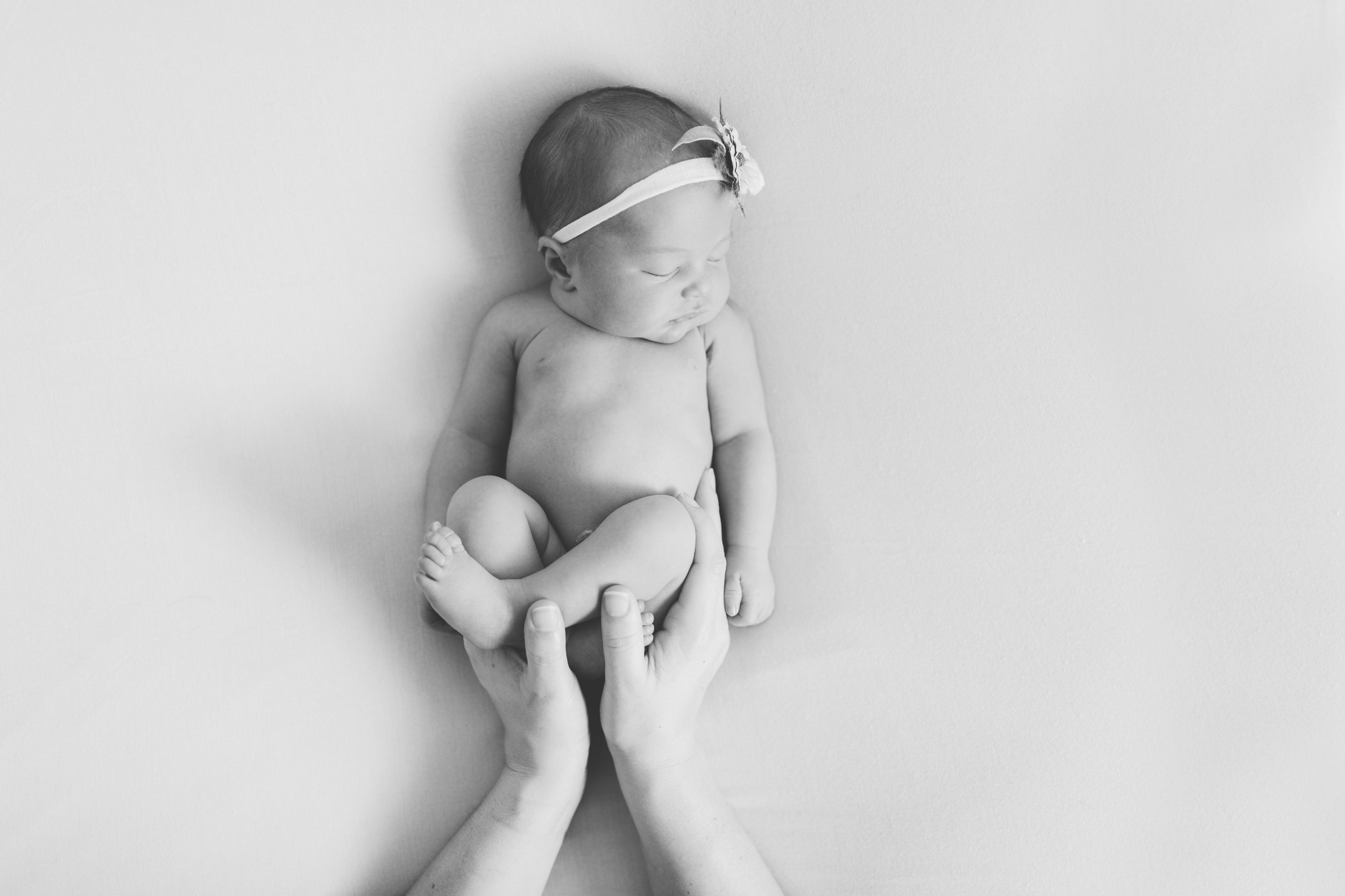 posed studio newborn baby session in cortland oh by newborn photographer christie leigh photo-21.jpg