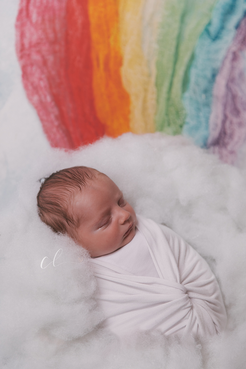 Rainbow baby newborn session in cortland ohio by newborn photographer christie leigh photo warren ohio sharon pa youngstown oh.jpg