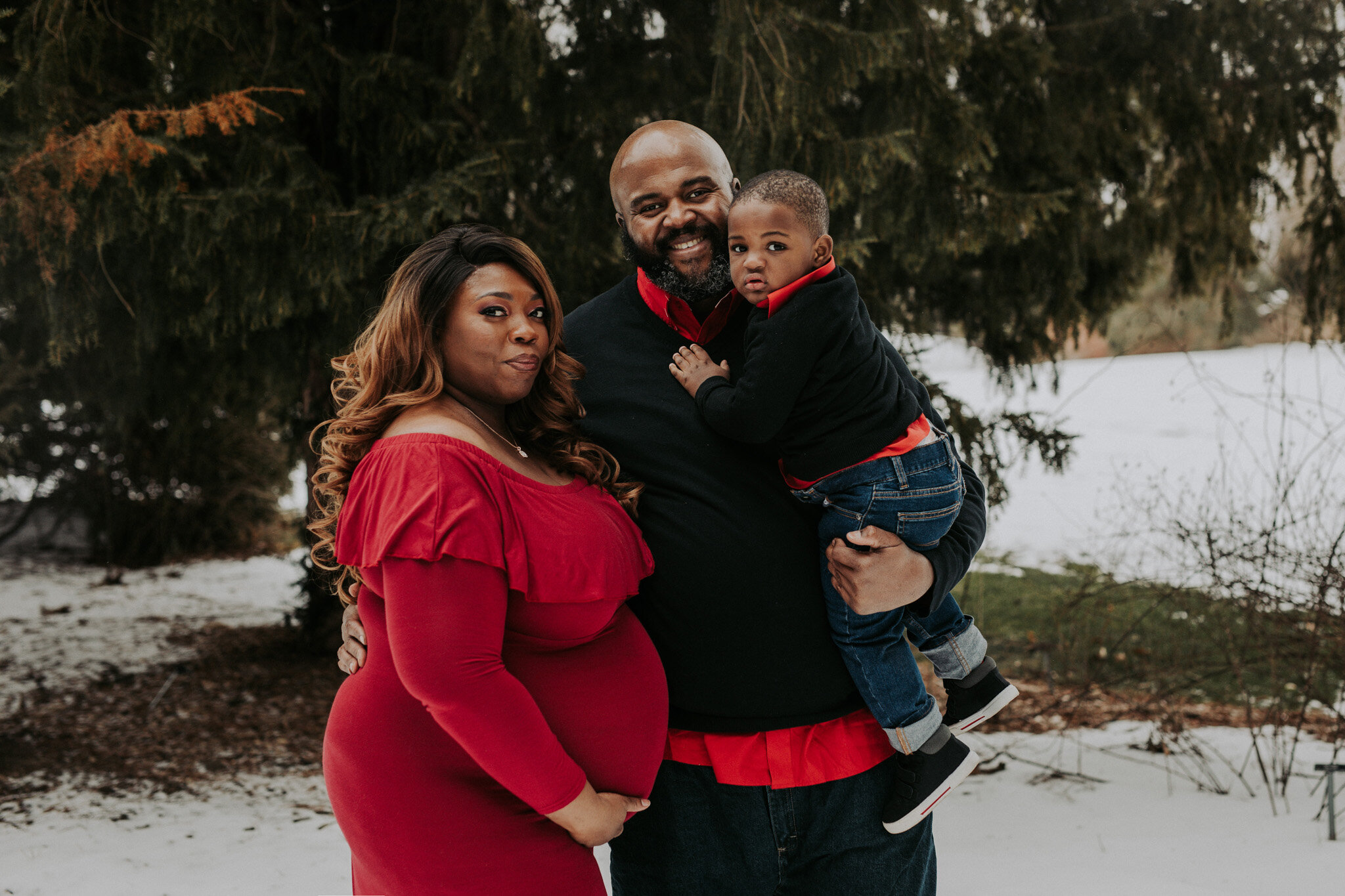 Valentines_Day_Maternity_Shoot_Session_Red_Gown_Love_Posed_Candid_Millcreek_Park_Winter_Rose_Gardens_Youngstown_by_Newborn_Photographer_Christie_Leigh_Photo_in_Howland_OH_Ohio-7.jpg