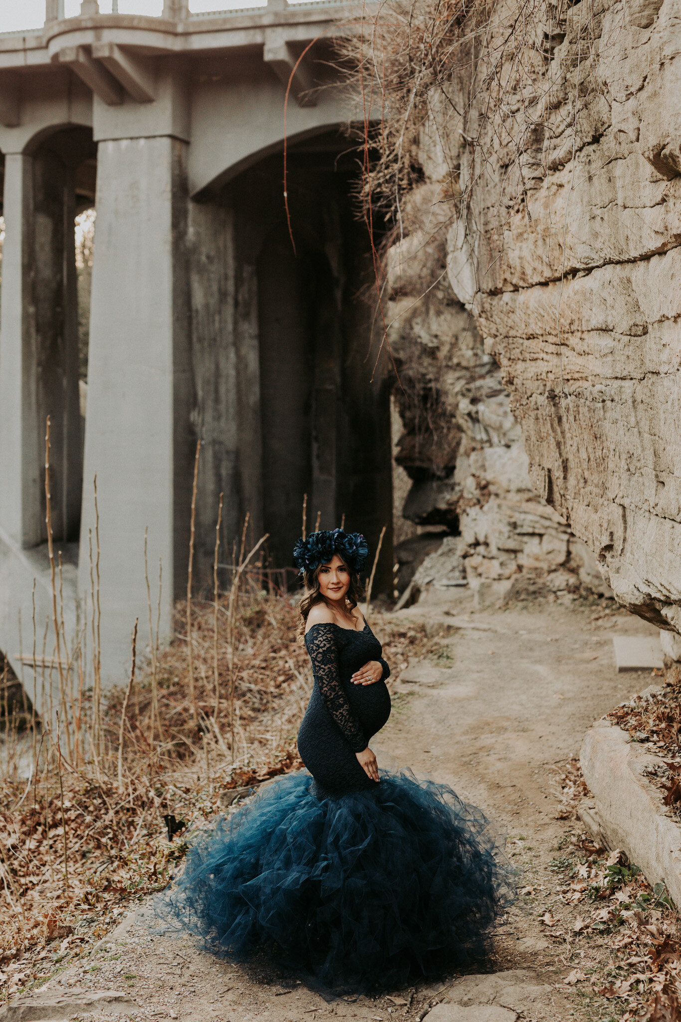 Blue_Tulle_Materntiy_Dress_Fashion_Lace_Baby_Boy_Mom_to_Be_Mill_Creek_Park_Lantermand_Mill_Spring_2021_by_Newbron_Photographer_Christie_Leigh_Photo_Mahoning_COunty_Ohio_OH-2.jpg