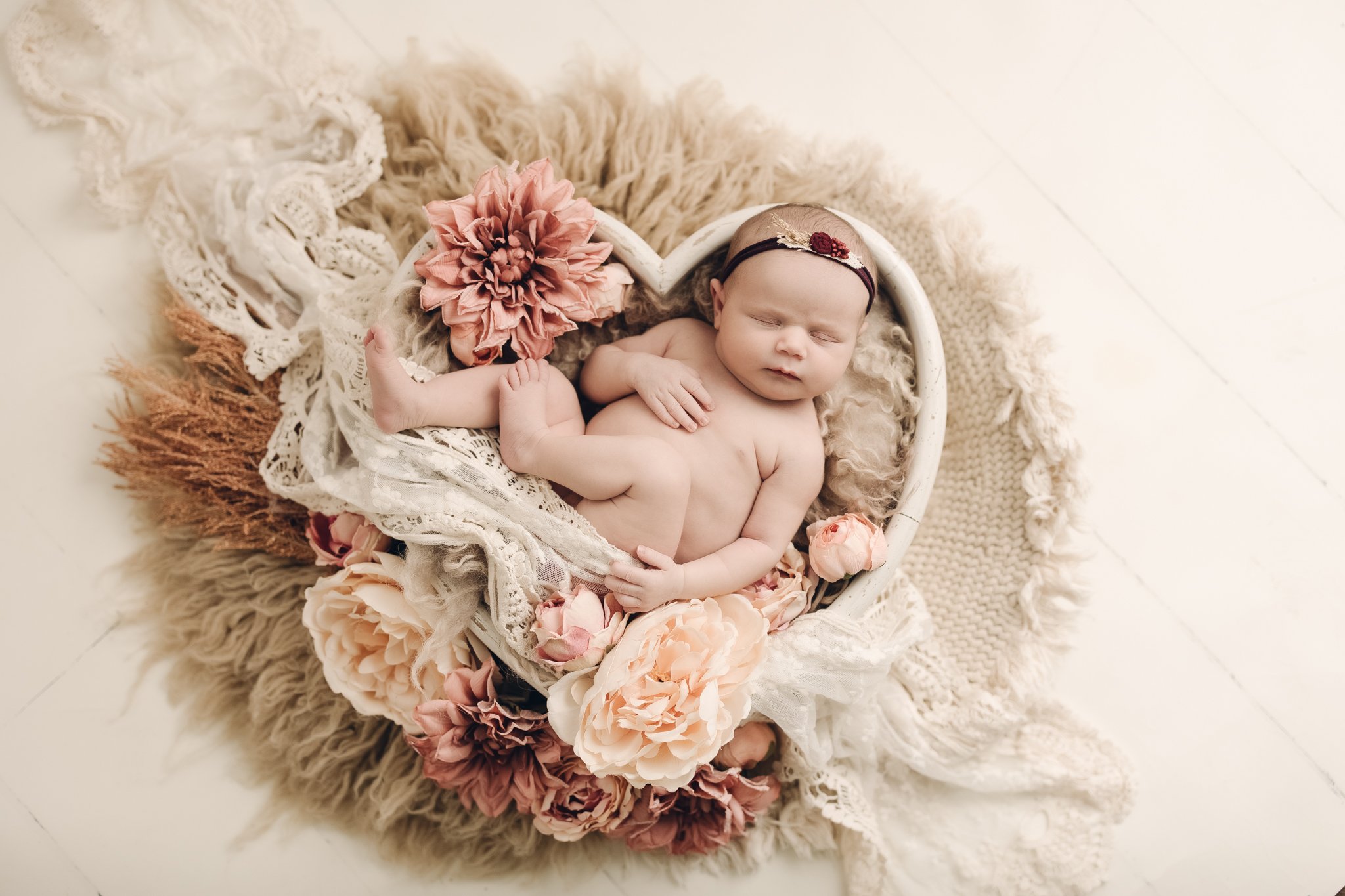 Posed_Studio_Newborn_Photographer_Second_Child_Siblings_Baby_Girl_Pink_Floral_by_Christie_Leigh_Photo_Champion_OH_Ohio_Trumbull_County-8.jpg