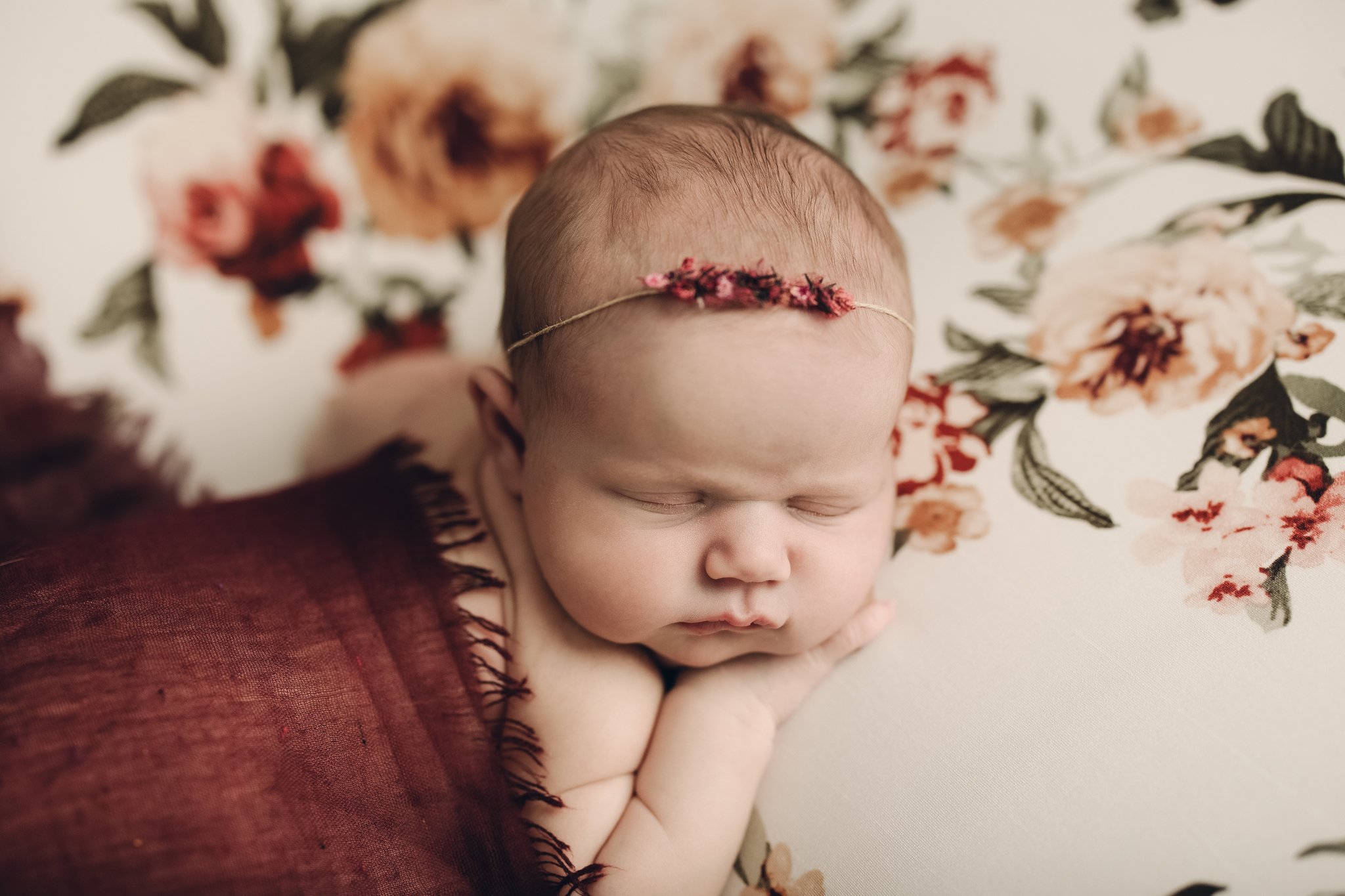 Posed_Studio_Newborn_Photographer_Second_Child_Siblings_Baby_Girl_Pink_Floral_by_Christie_Leigh_Photo_Champion_OH_Ohio_Trumbull_County-12.jpg