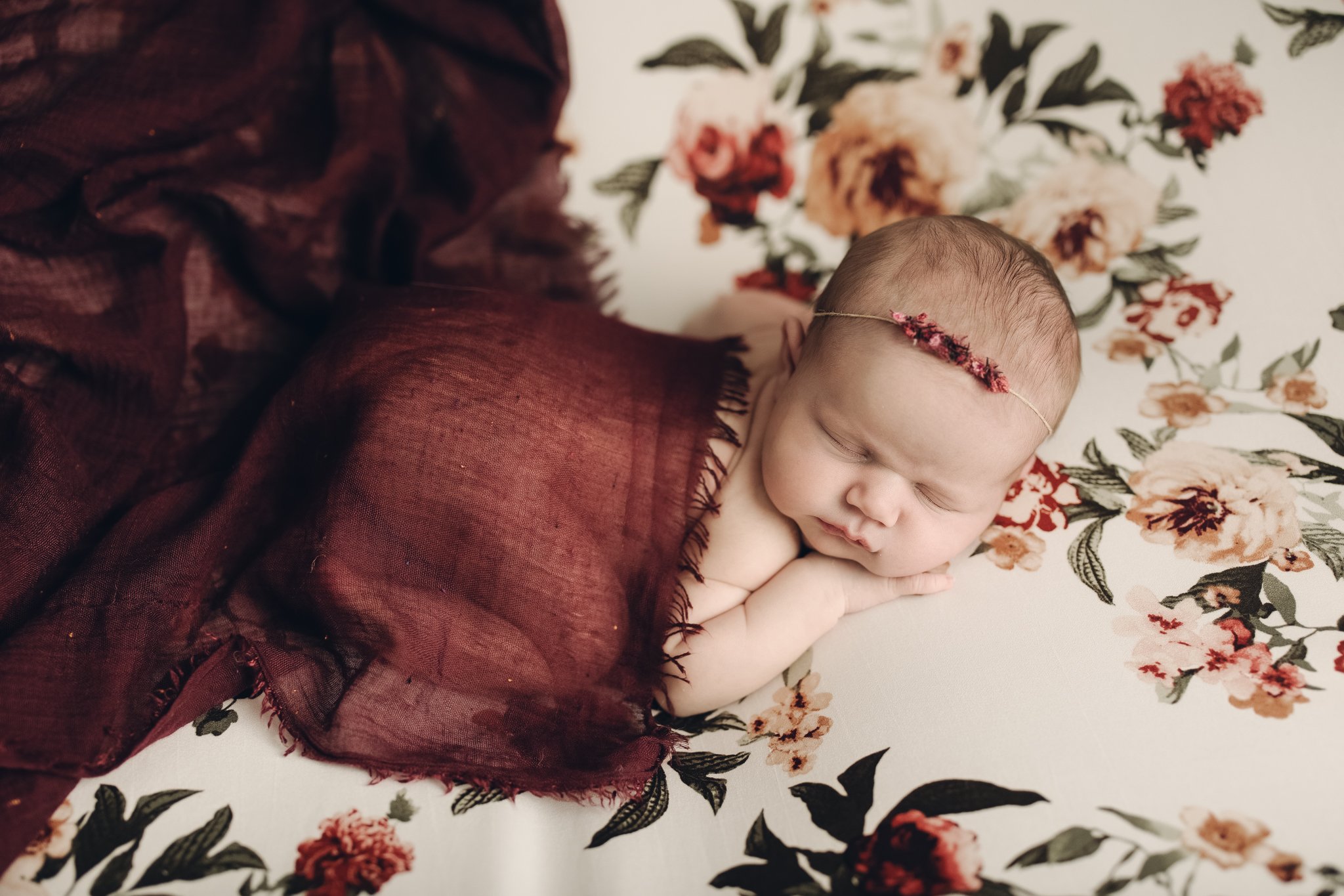 Posed_Studio_Newborn_Photographer_Second_Child_Siblings_Baby_Girl_Pink_Floral_by_Christie_Leigh_Photo_Champion_OH_Ohio_Trumbull_County-13.jpg