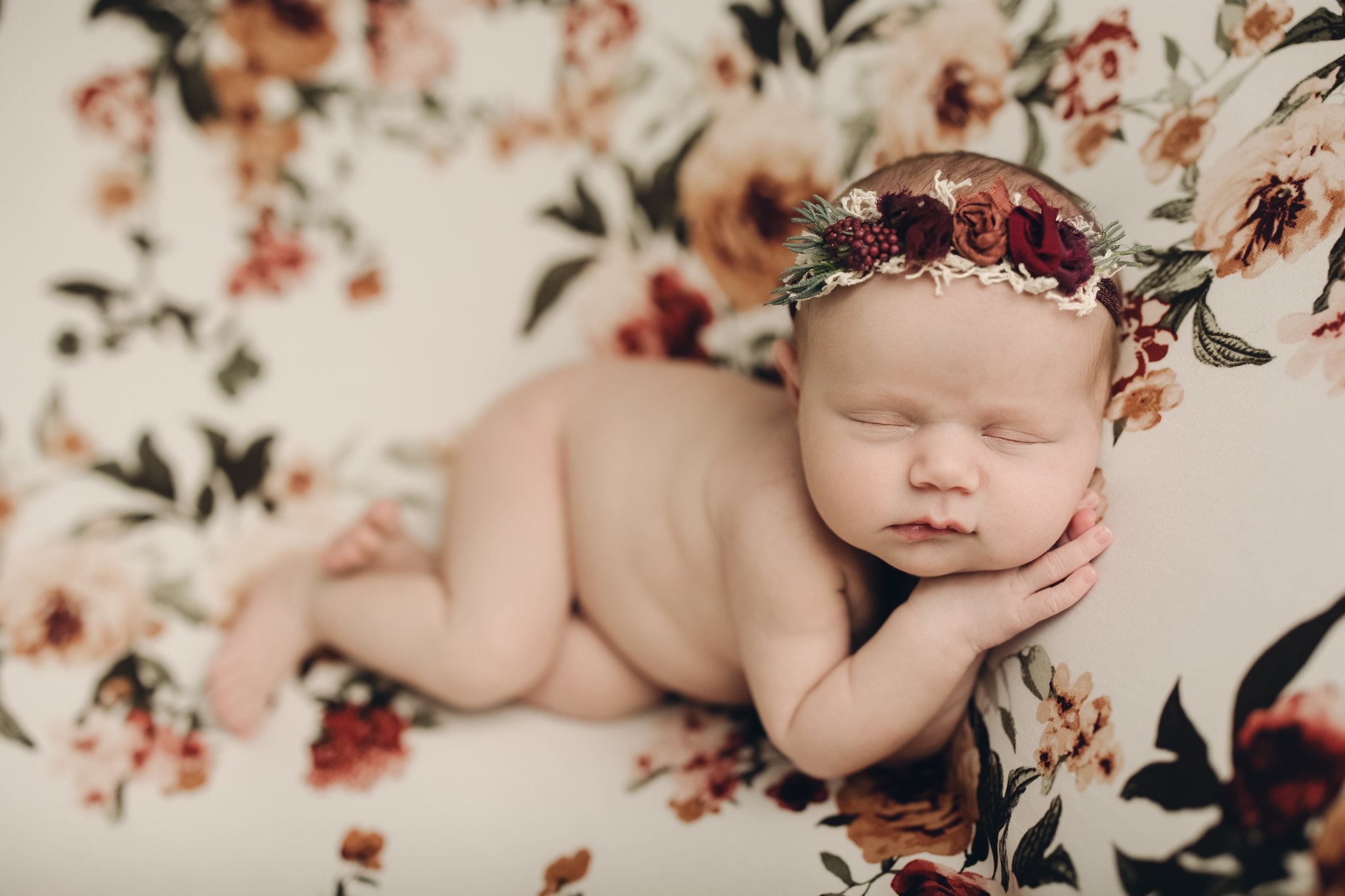 Posed_Studio_Newborn_Photographer_Second_Child_Siblings_Baby_Girl_Pink_Floral_by_Christie_Leigh_Photo_Champion_OH_Ohio_Trumbull_County-15.jpg