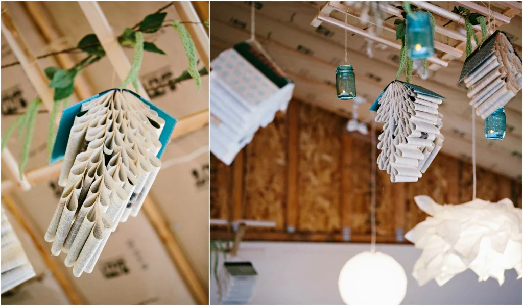 Hanging Book Decor