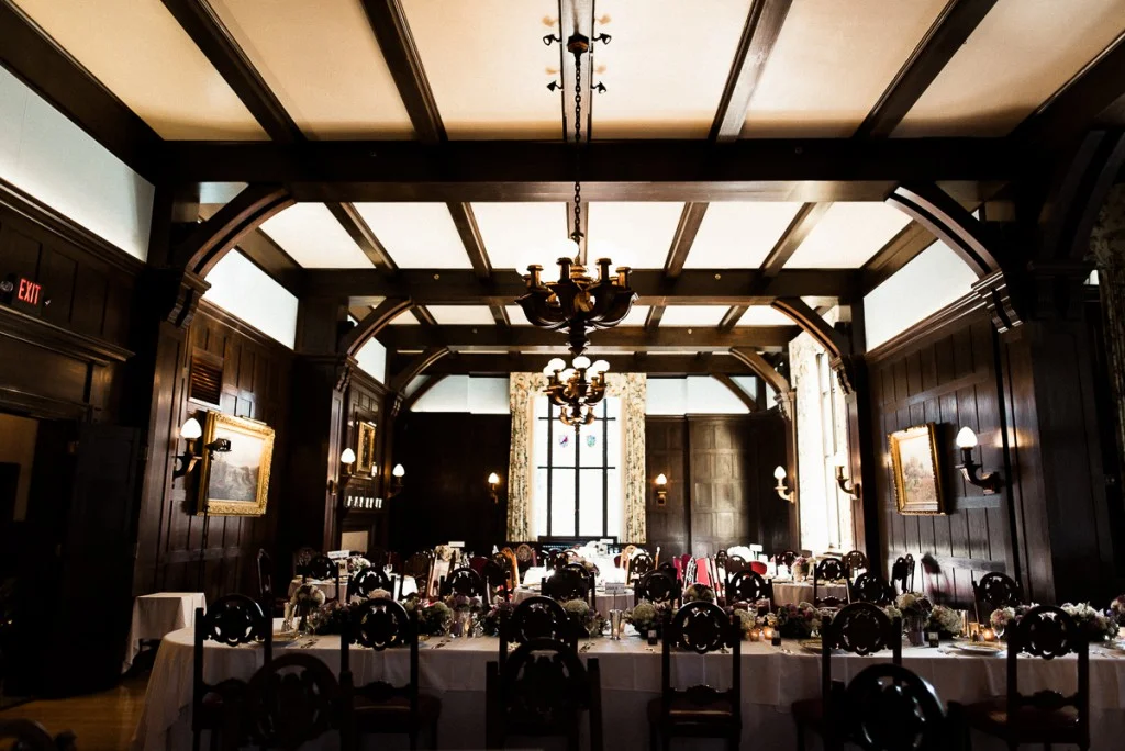 Wedding reception at Minneapolis Club wedding venue