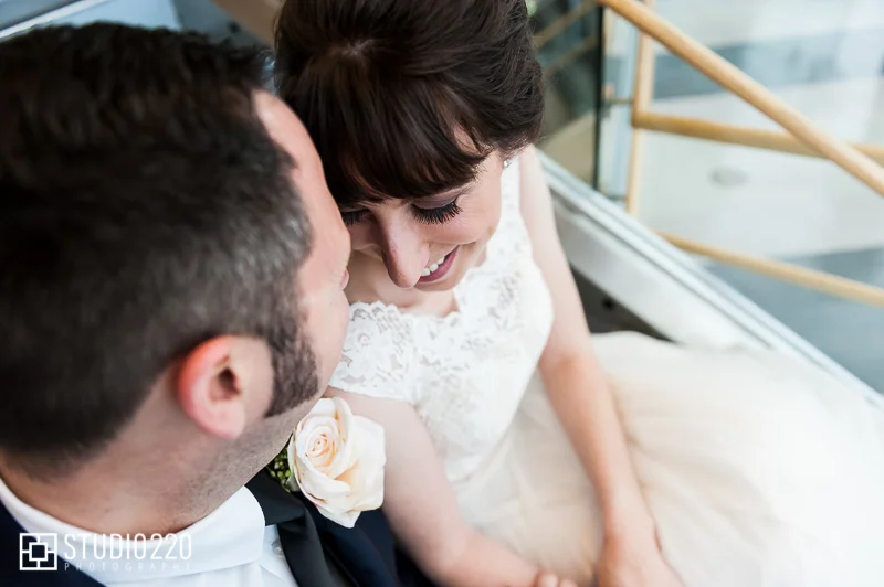 newlywed portrait