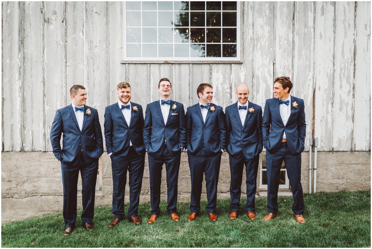 groom with his groomsmen