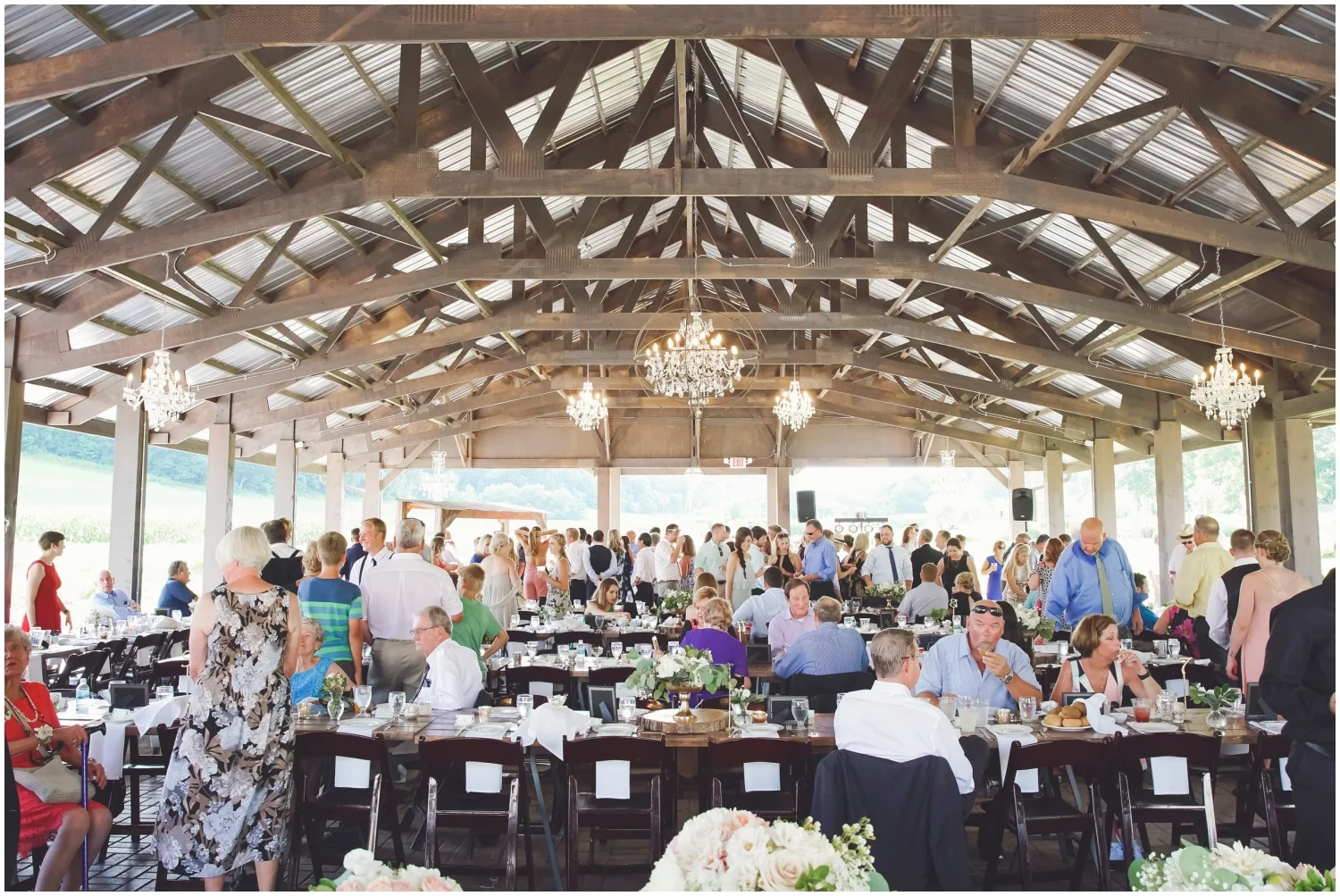 Hidden Meadow & Barn wedding