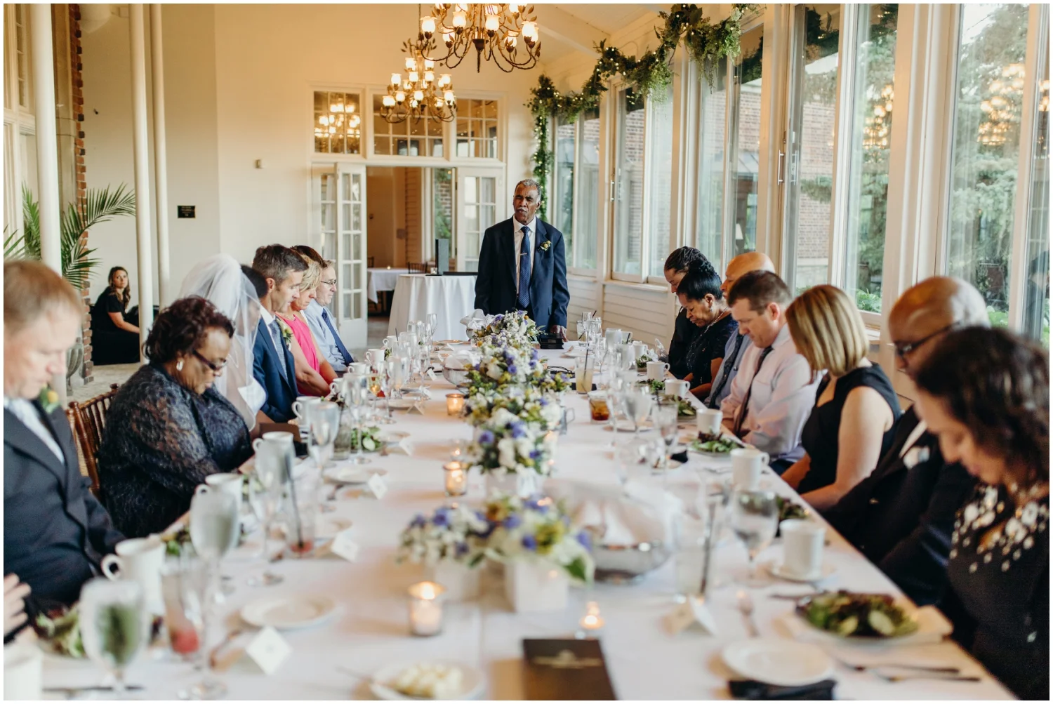 Intimate Wedding reception