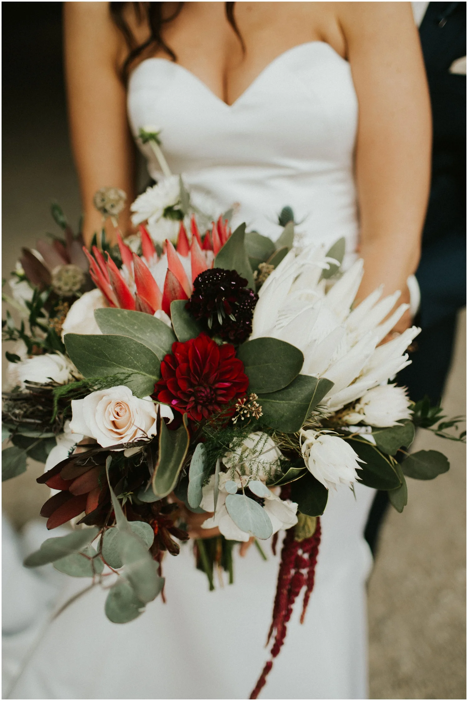 Bride’s bridal bouquet